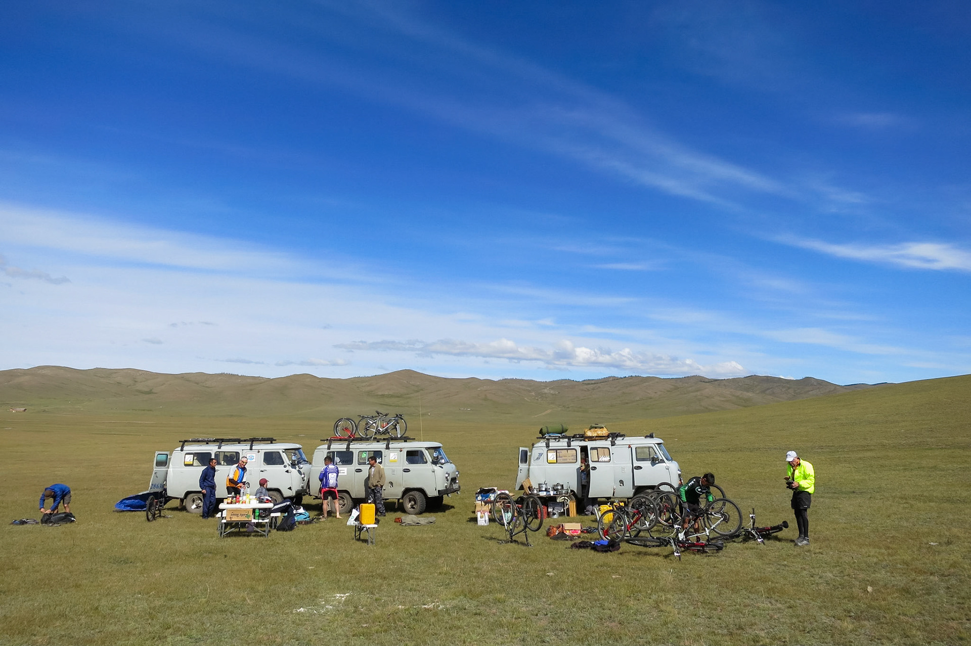 Mongolia, photos from a bicycle tour with Compass Rose Expeditions