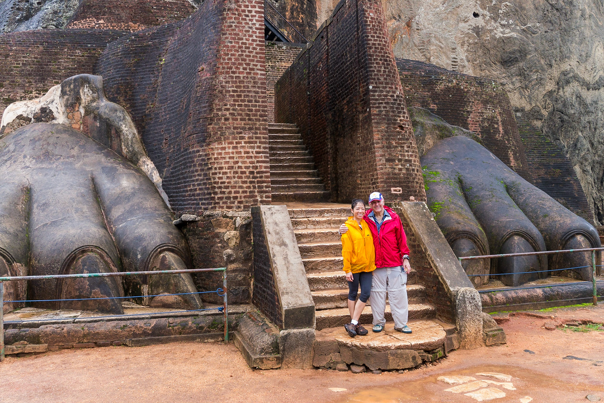 Sri Lanka, Sigiriya Rock Fortress, the Lion Rock