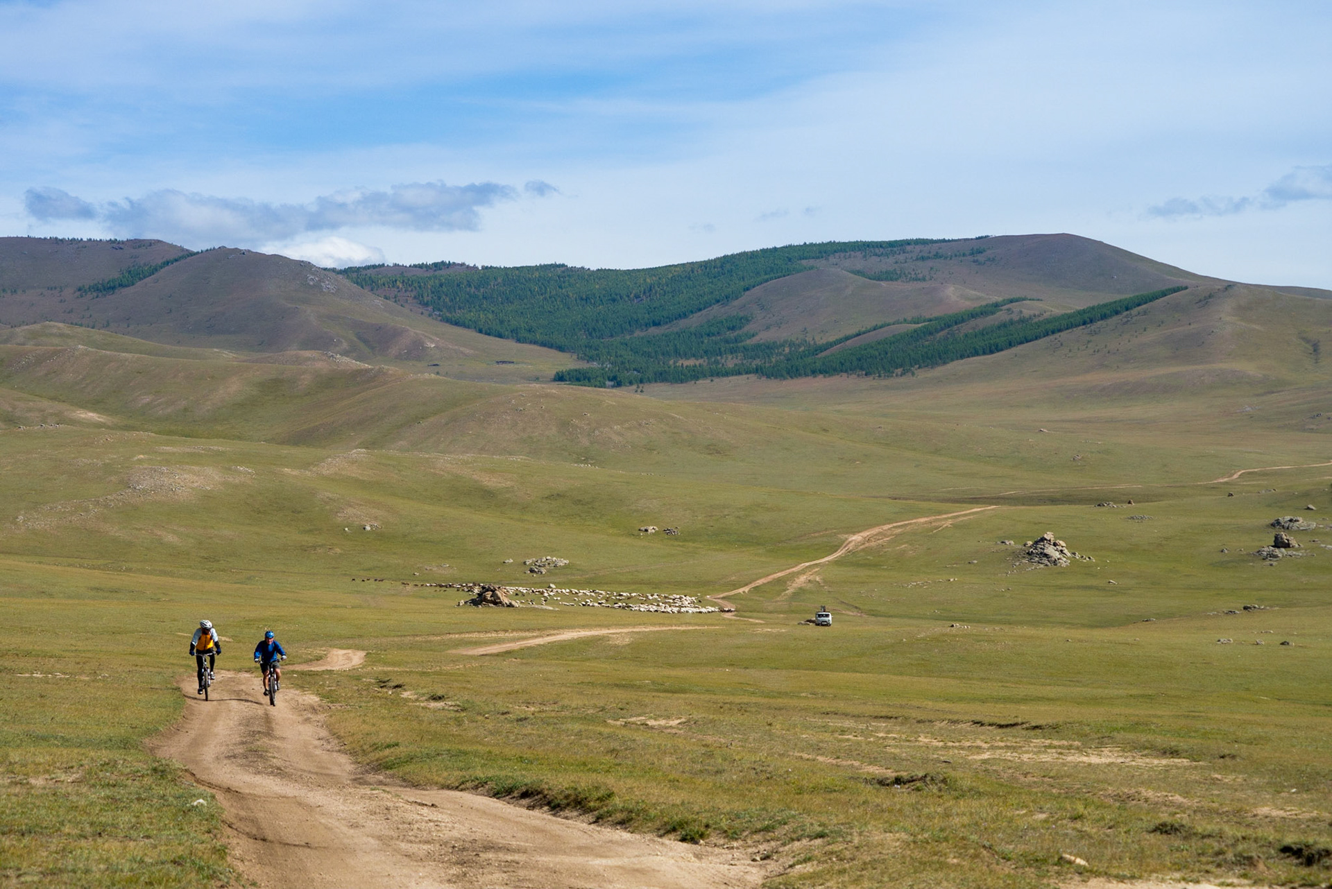 Mongolia, photos from a bicycle tour with Compass Rose Expeditions
