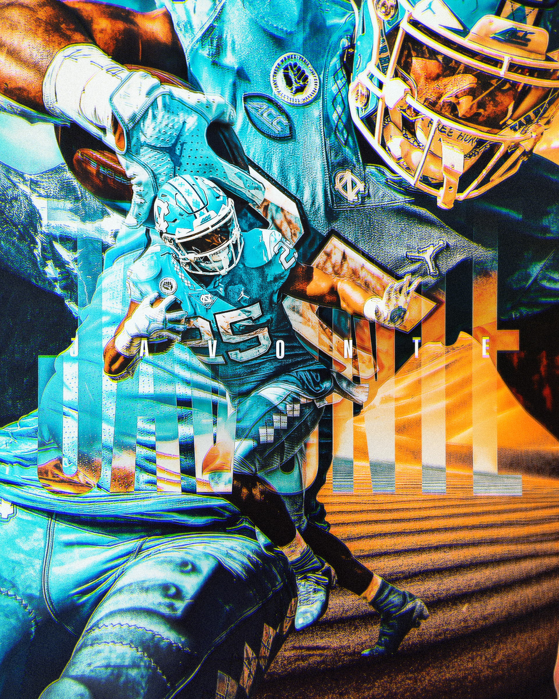 Javonte Williams - Graphic