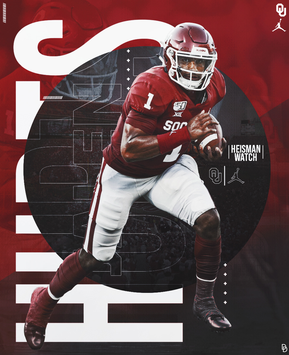 Jalen Hurts - Heisman Graphic