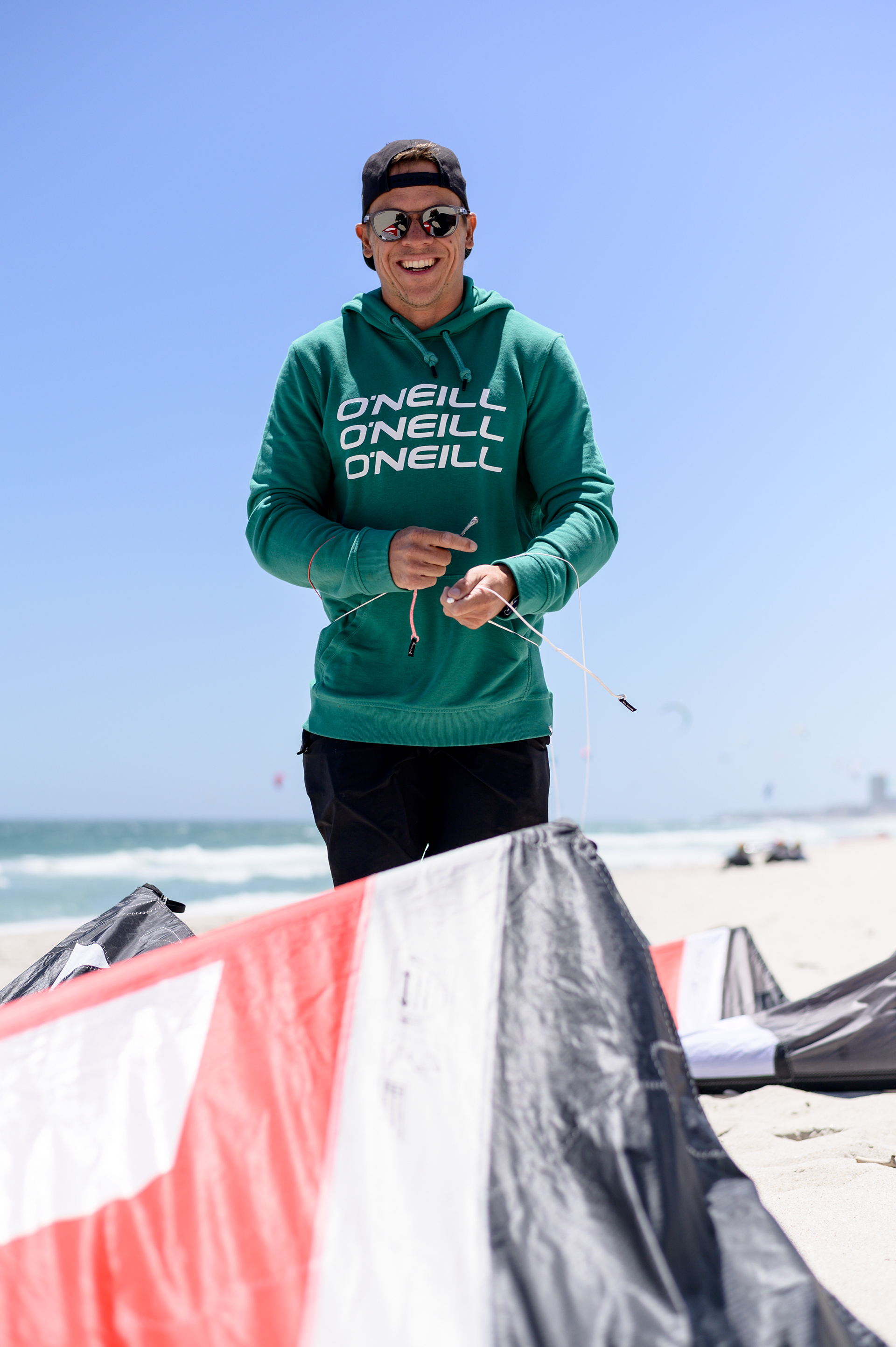 Kevin Langeree preparing for King of the Air