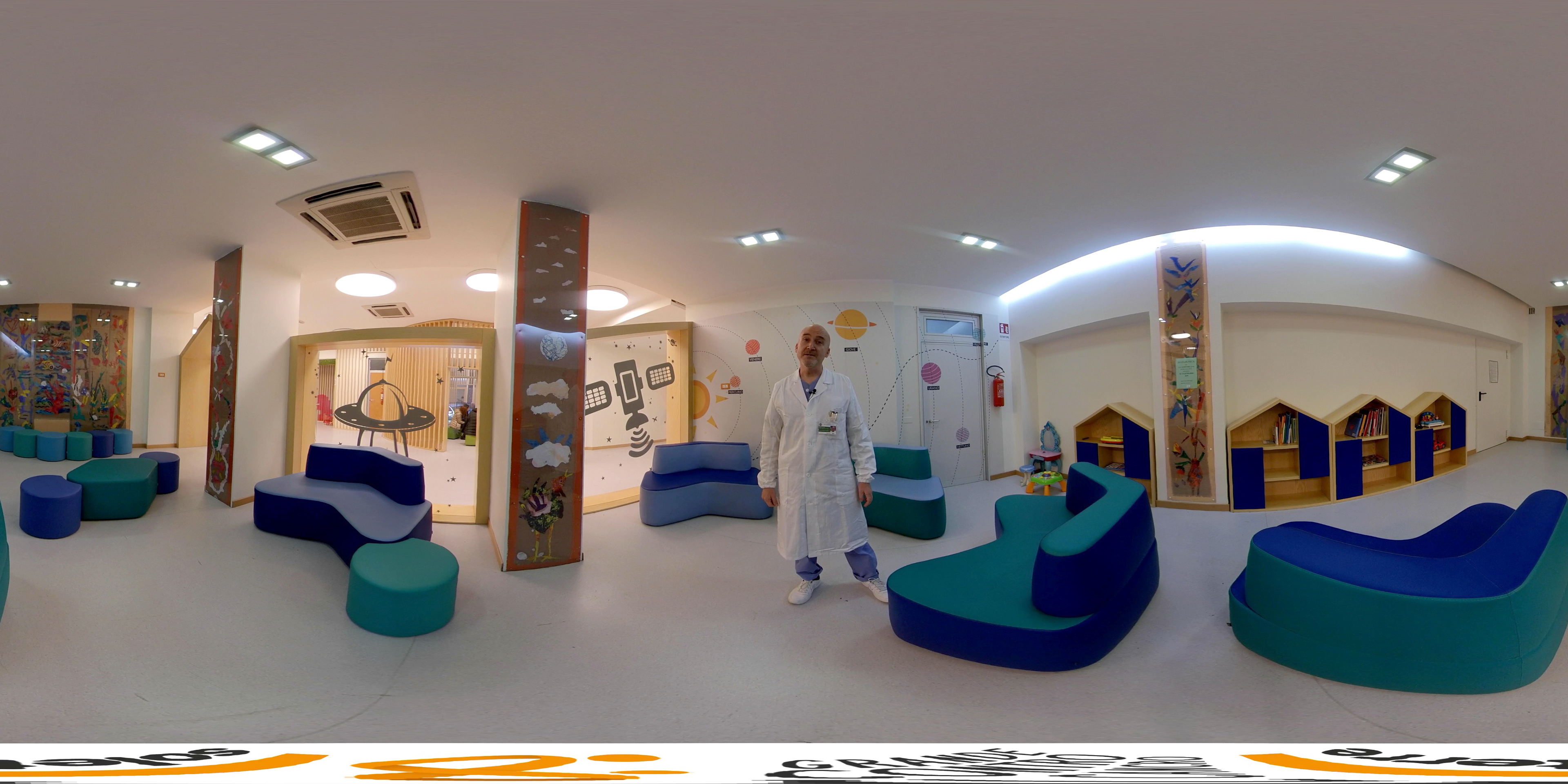 Prof. Zecca, Day Hospital - VIDEO 360°