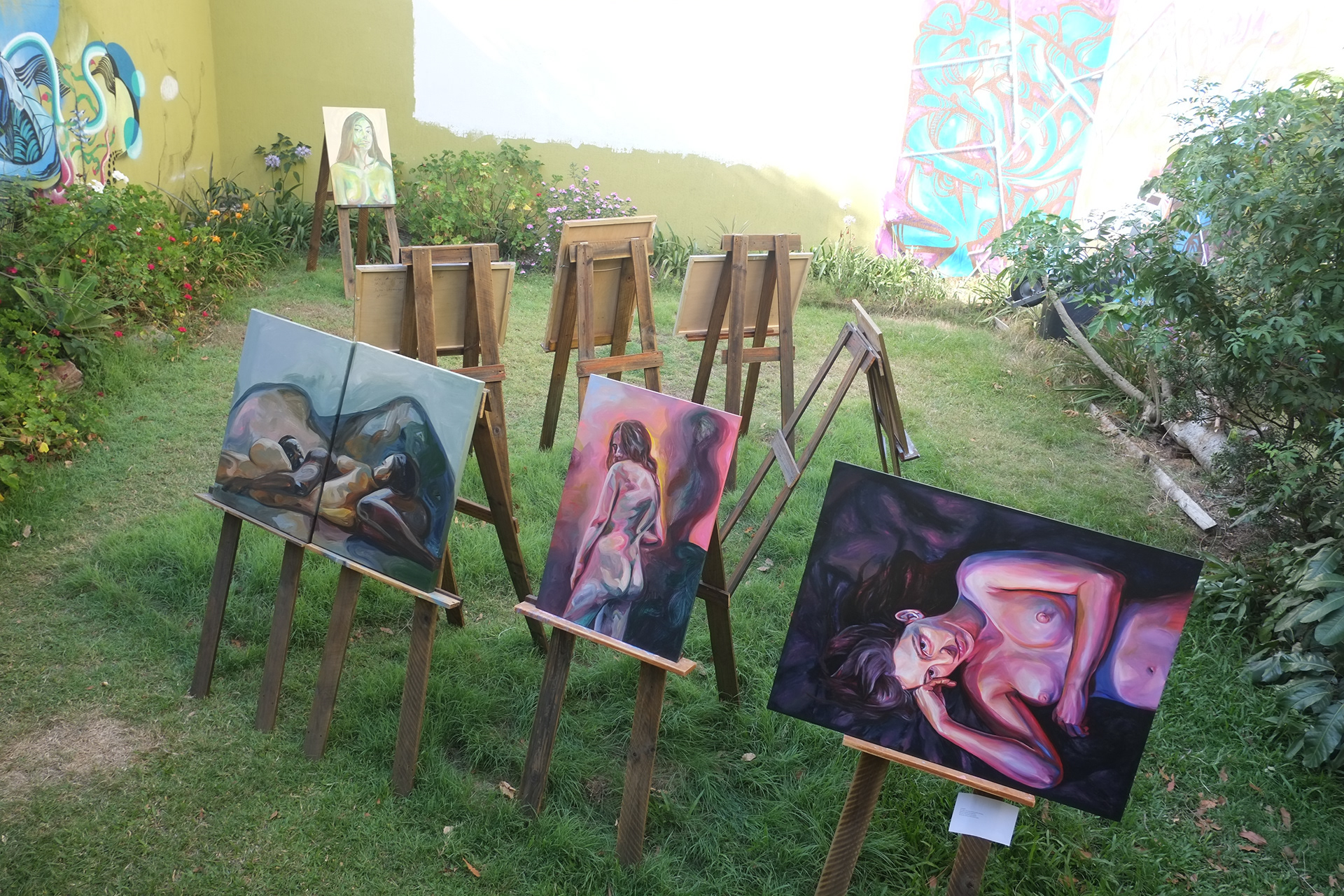 Install View In Portraiture - Or Not at House Conspiracy, West End