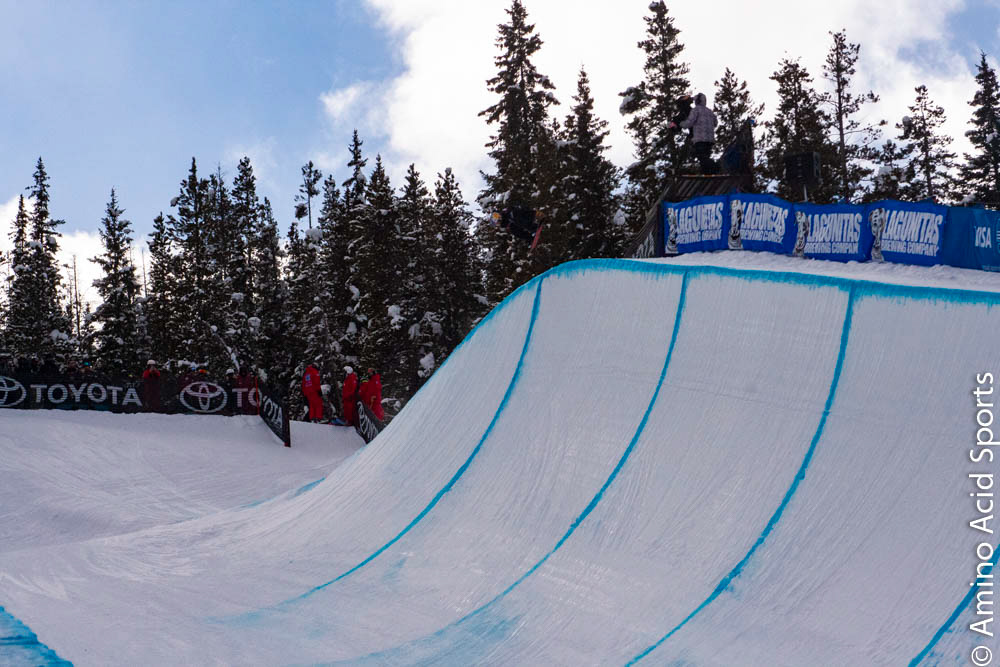 Toby Miller drops into Copper's halfpipe....