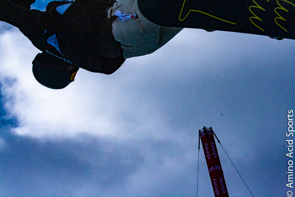 (SUI) Patrick Burgener's mega hit is sky high in ZOOM thru his back flip spin