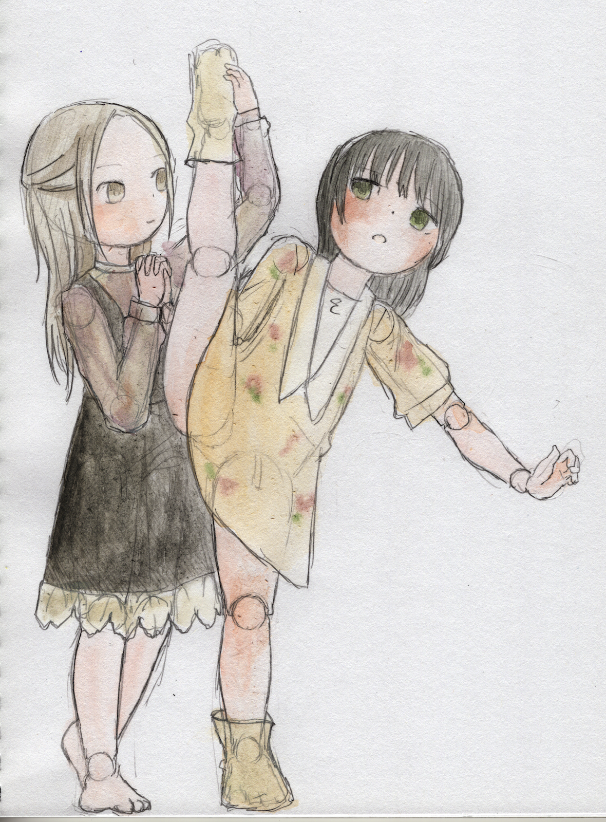 Hiho Hina 人形イラスト Hiho Hina 人形イラスト