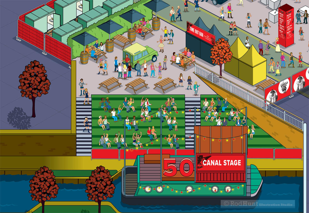 Design for Festival and Event Map