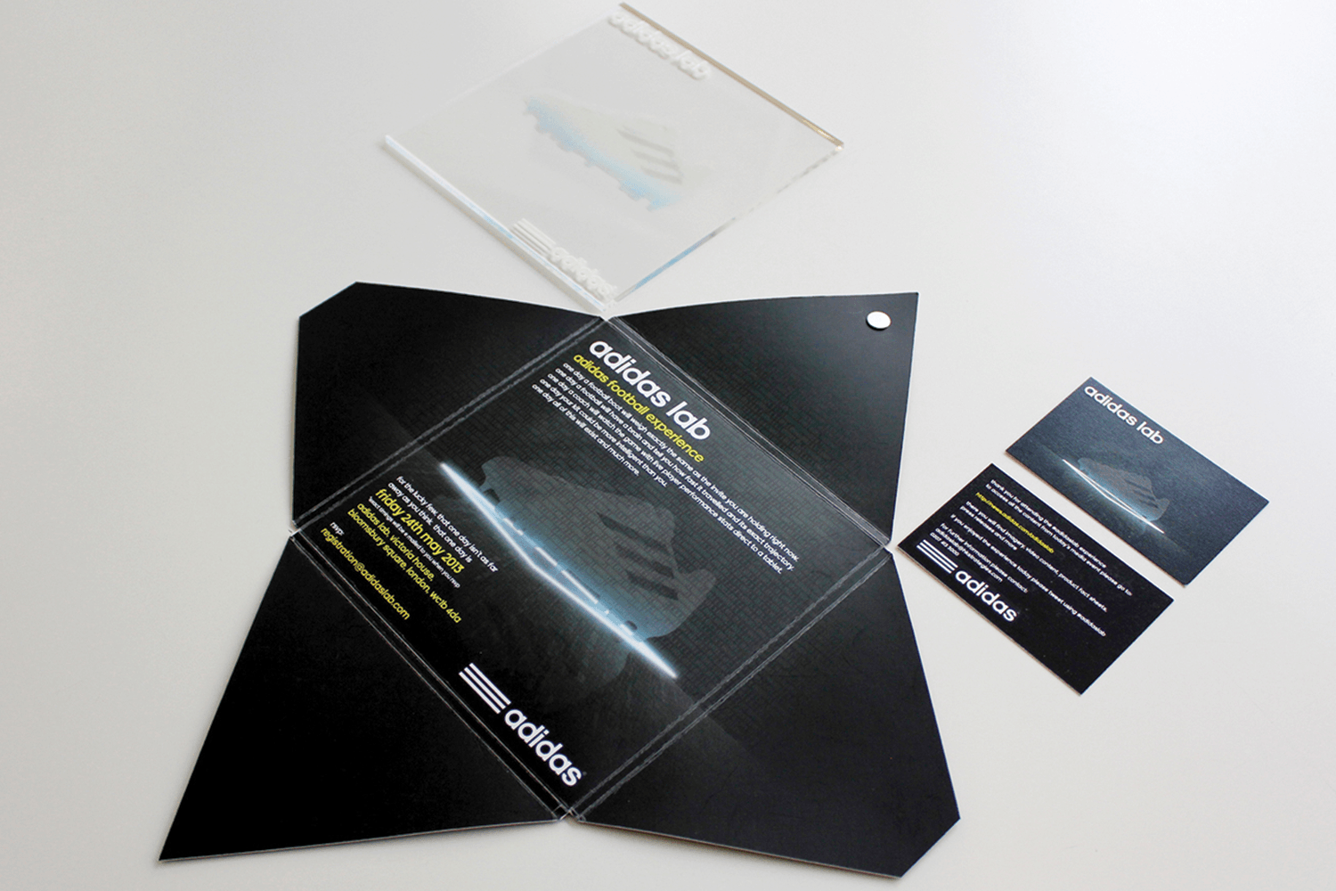 freddie villiers adidas lab event invitation
