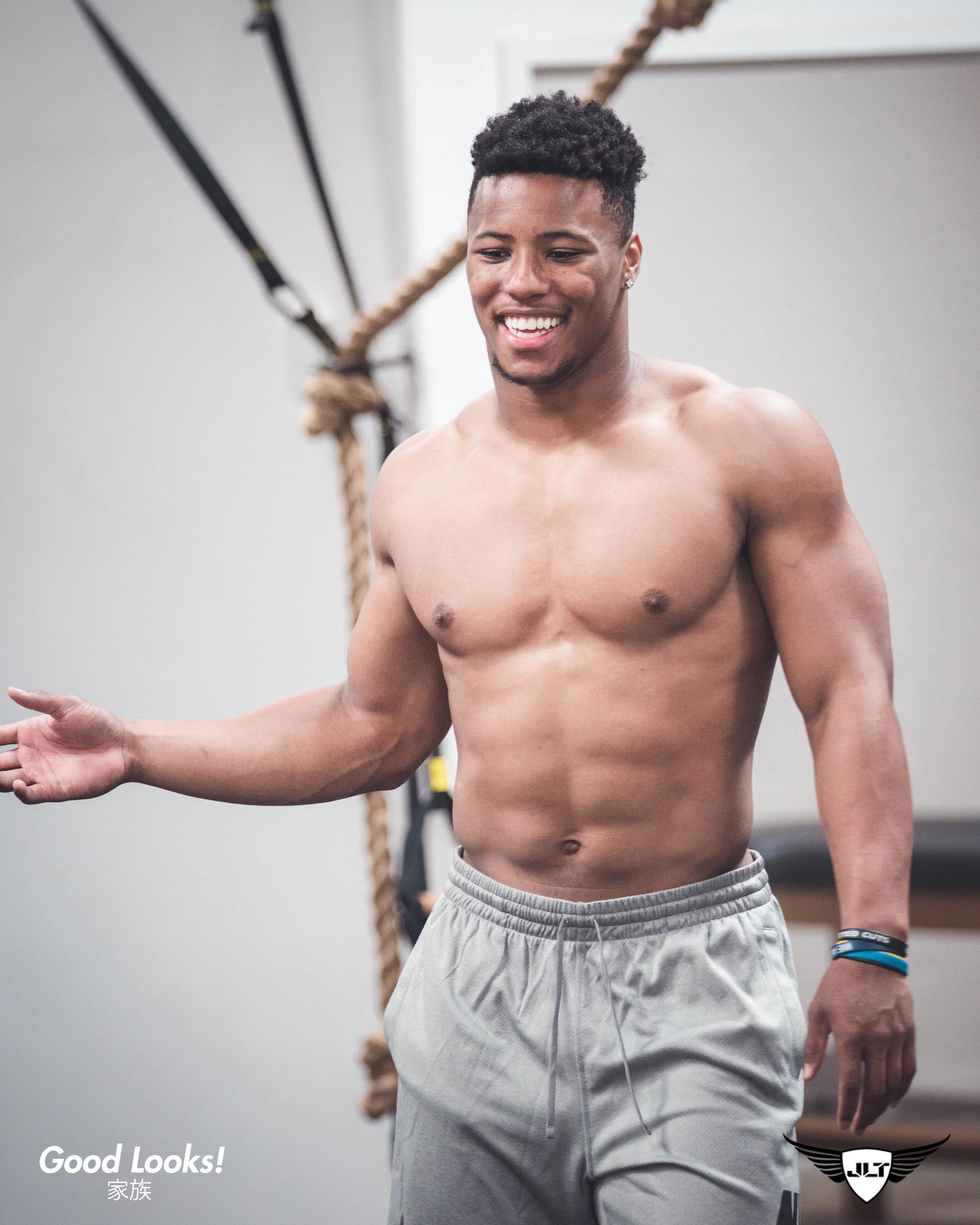 saquon barkley no shirt