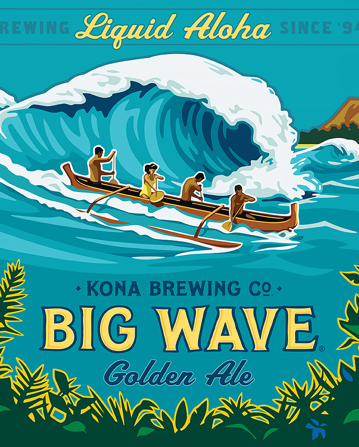 Kona Big Wave debuts new logo, packaging design