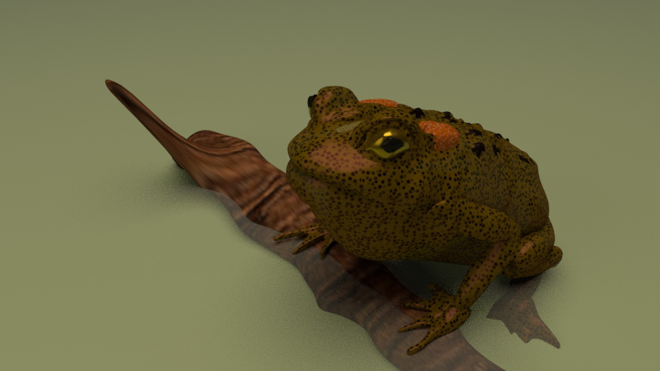 American Toad Sound Production; Modeled and Rendered in Maya 2020