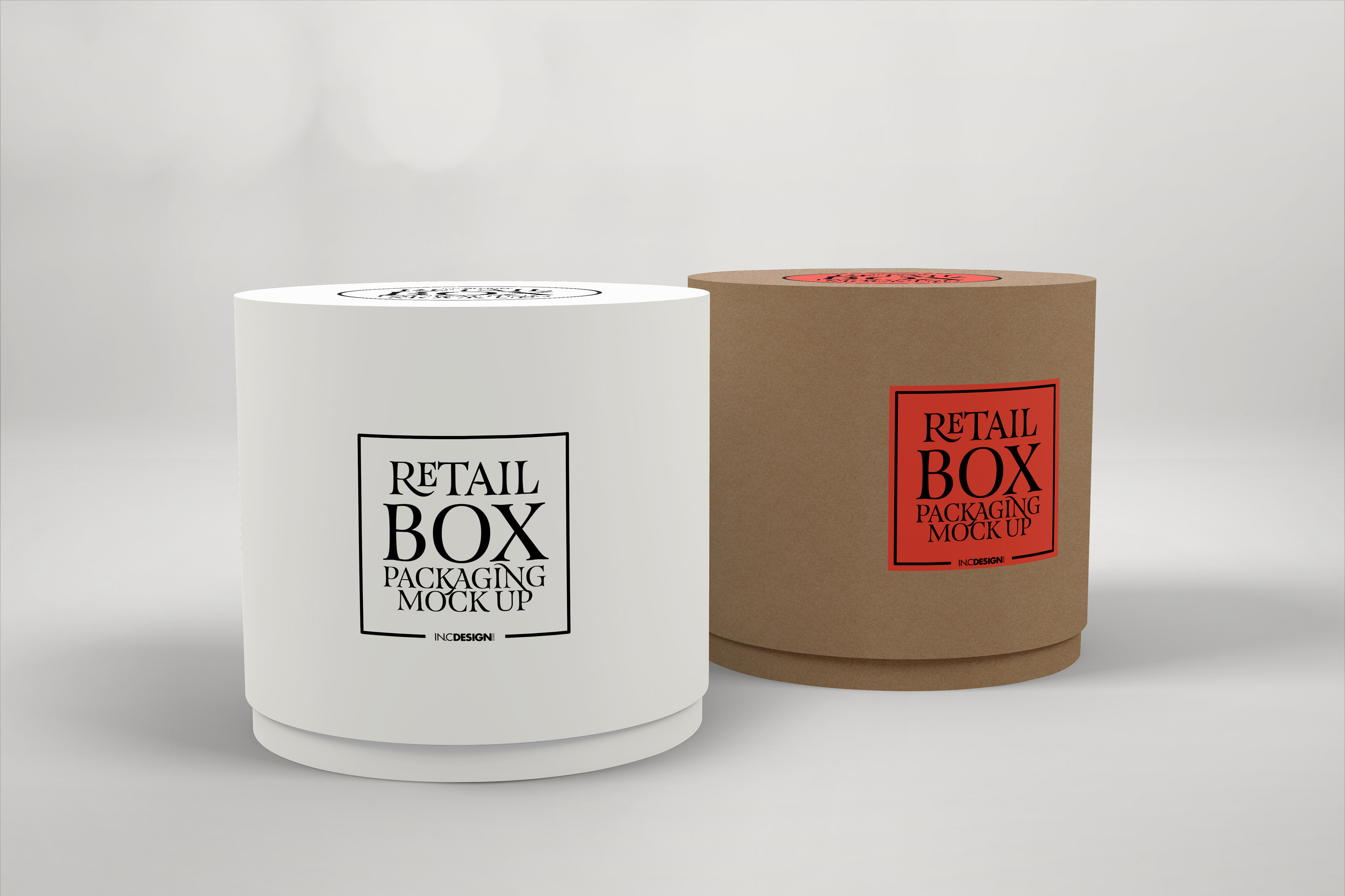 Download IN.C DESIGN STUDIO - Mockup Template: Round Box with Pull ...