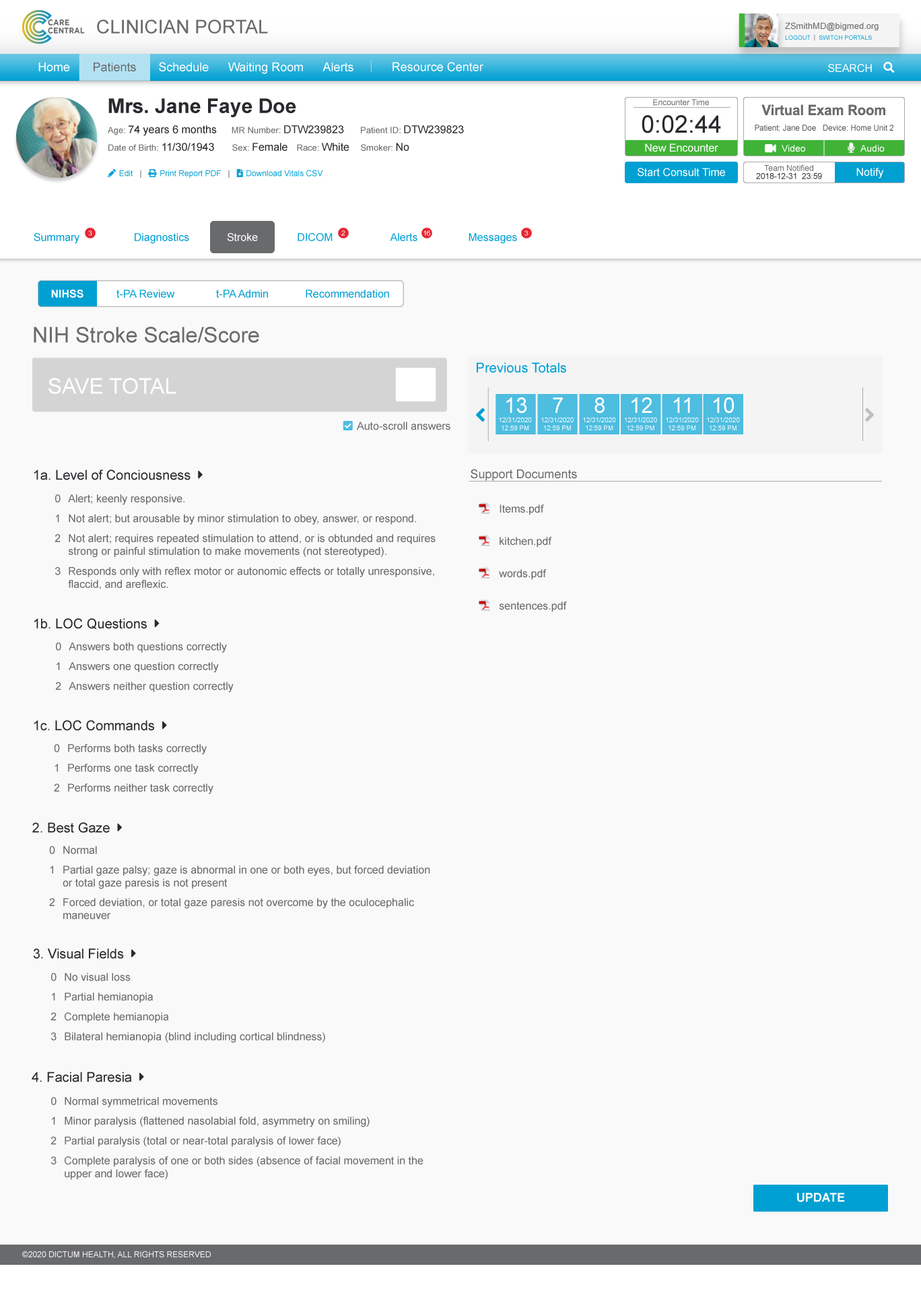 Stroke Assessment