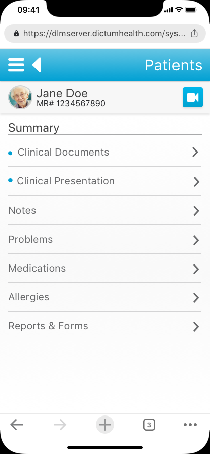 Patient Summary