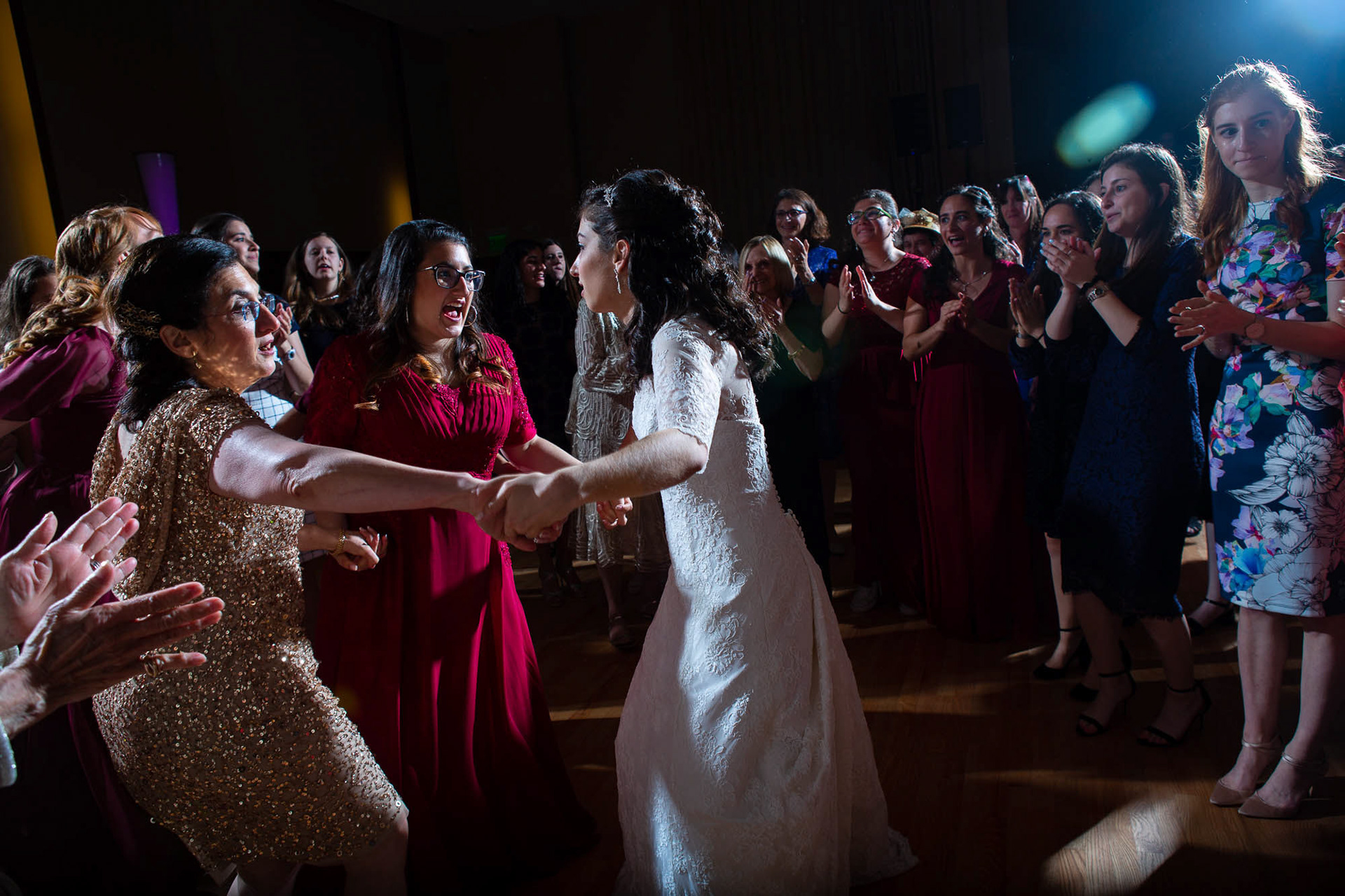 Arienne and Avi wed at Beth Tfiloh on Sunday, June10, 2018.