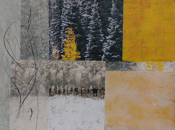 Winterlicht, Collage
