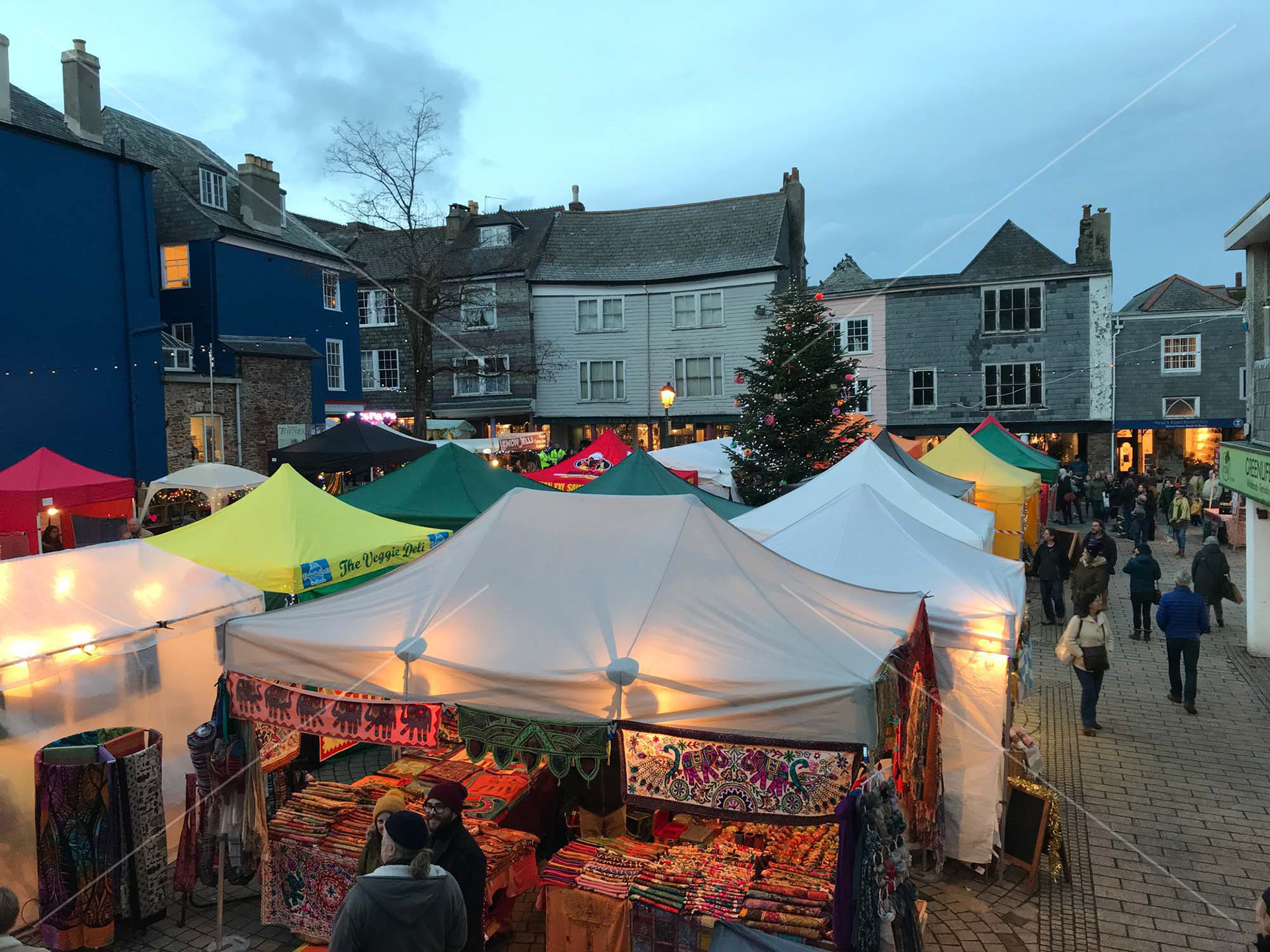 Photos of South Devon Totnes Christmas Market