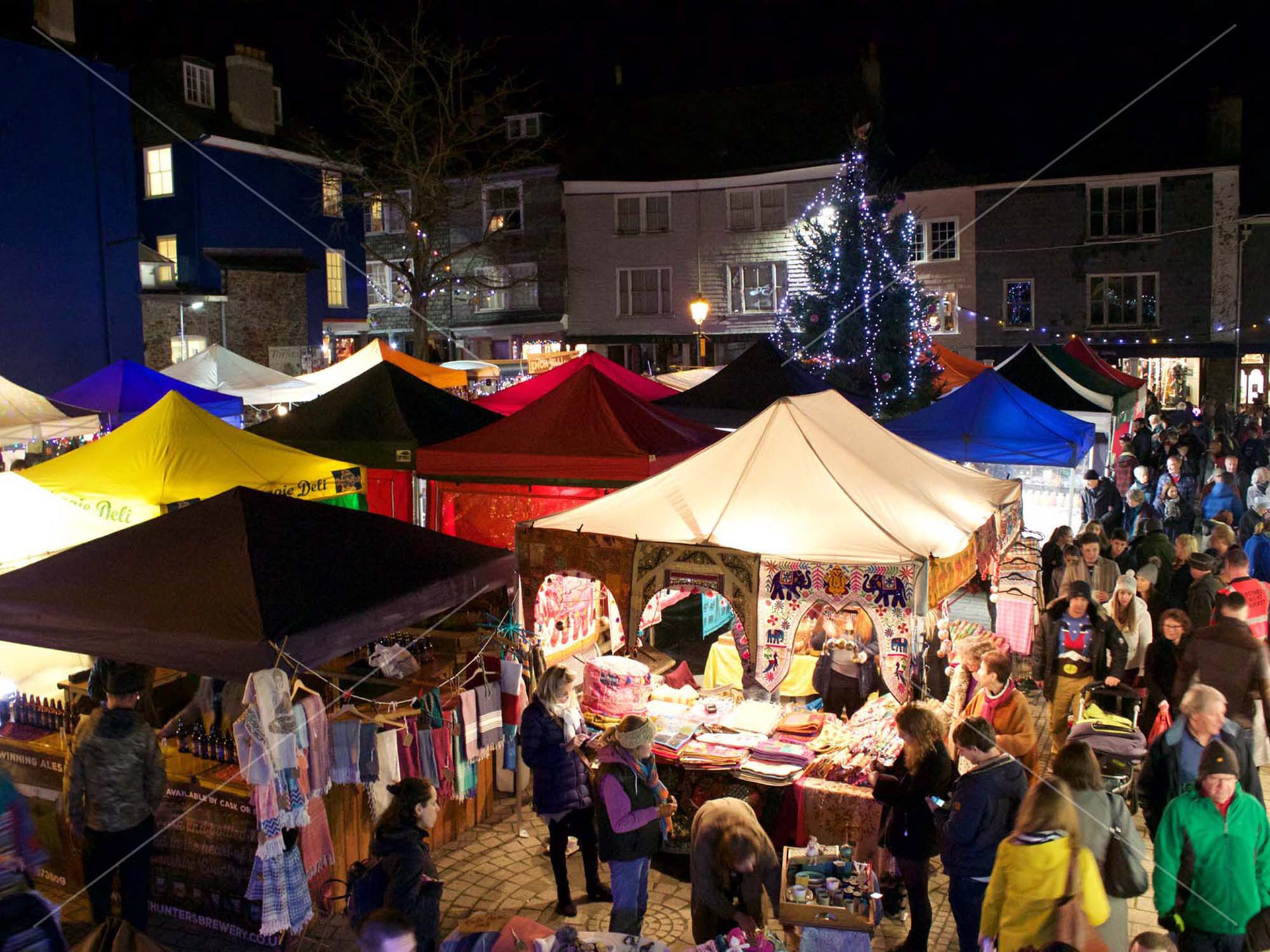 Photos of South Devon Totnes Christmas Market