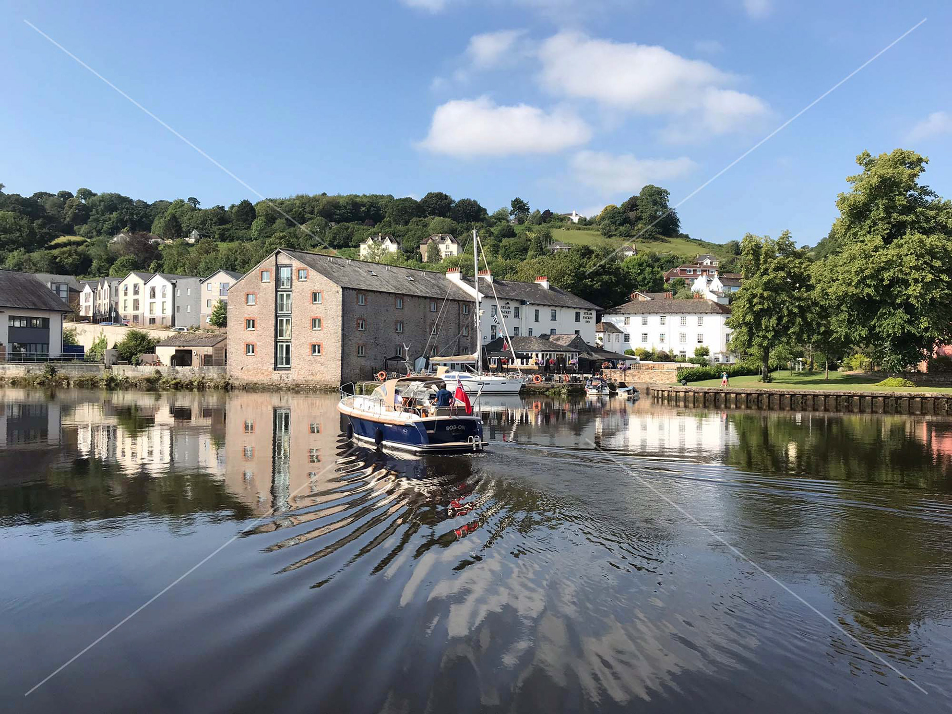 River Dart in Totnes