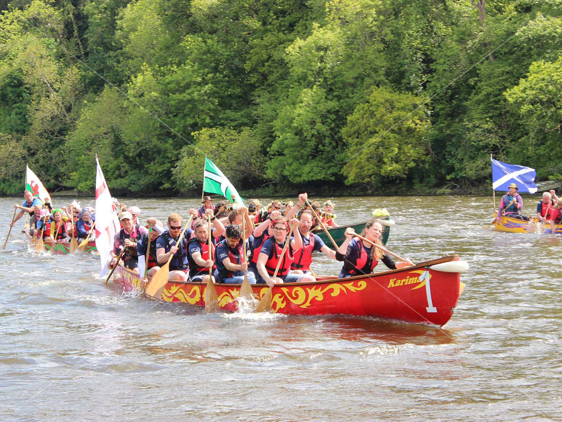 canoe trips devon