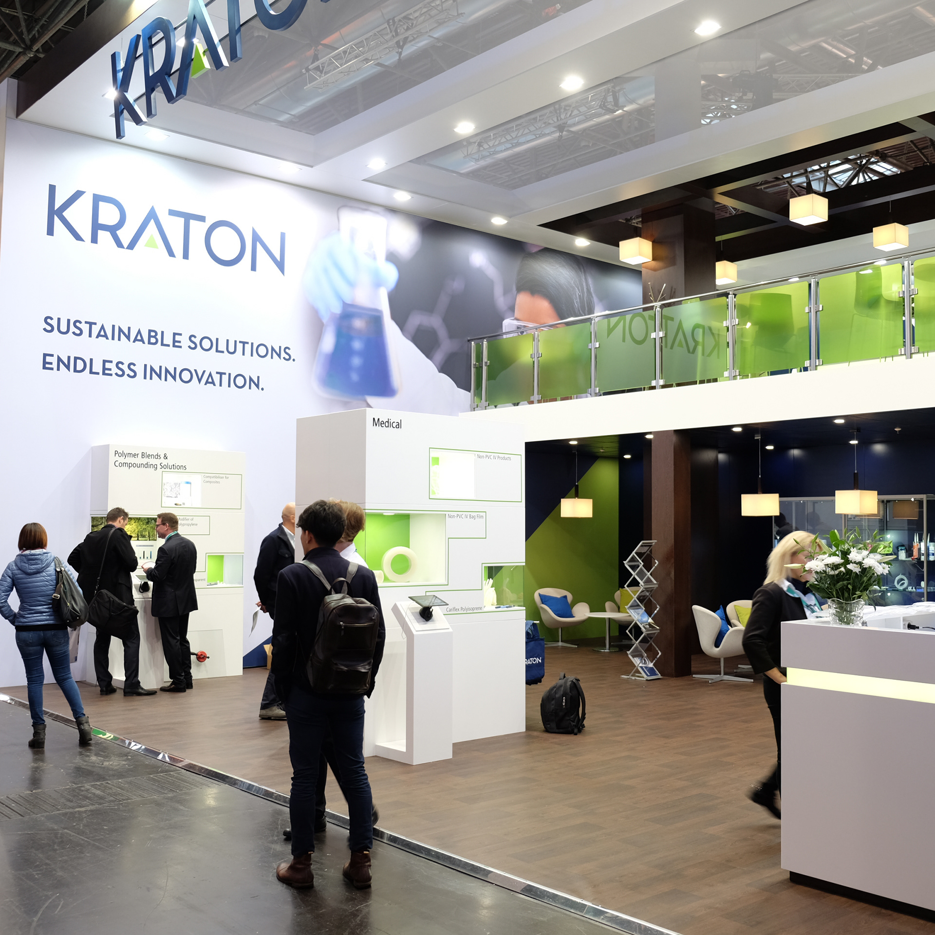 alexandra antoniou Kraton Kshow Booth Exhibit , Germany