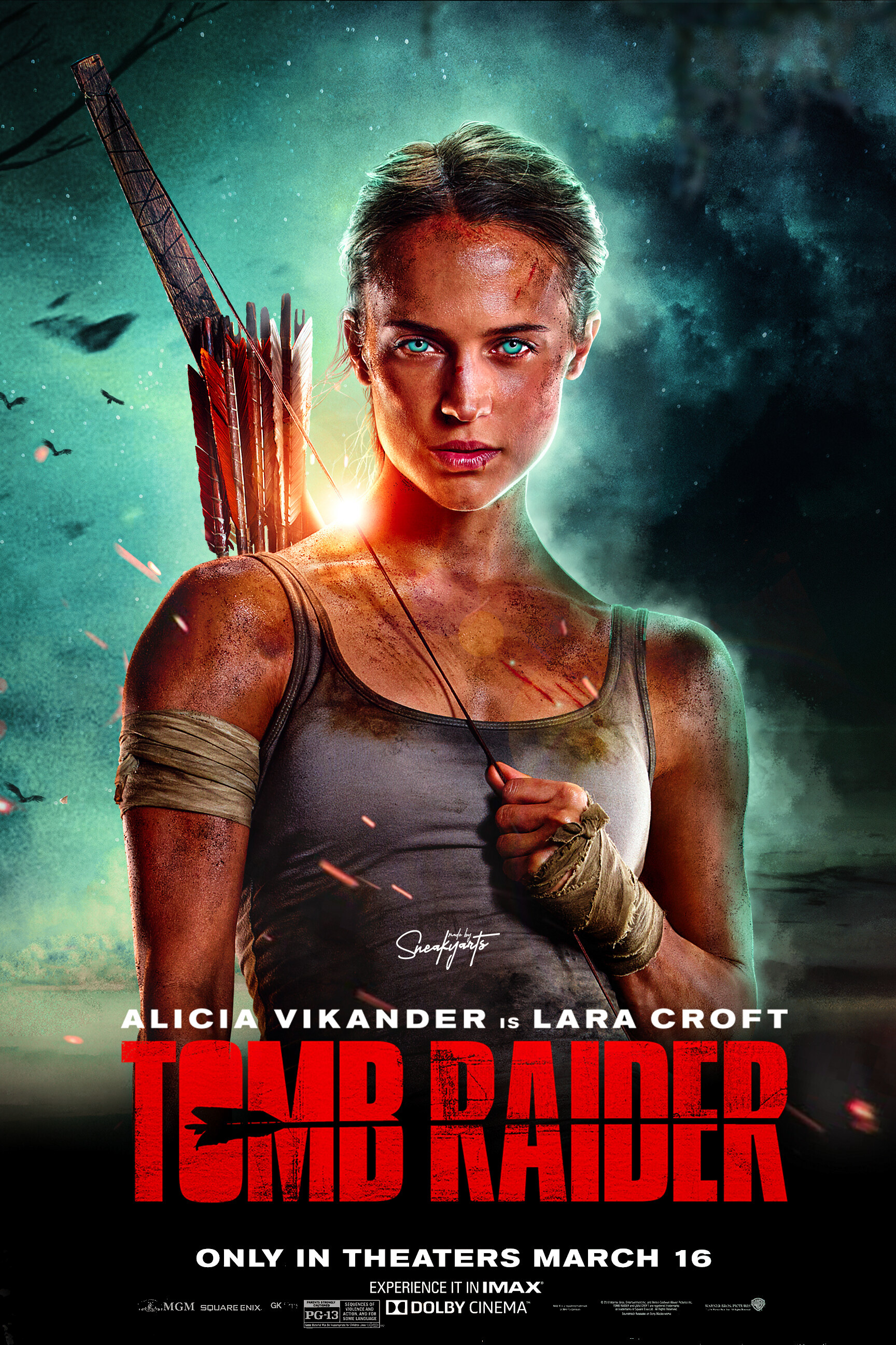 tomb raider movie poster