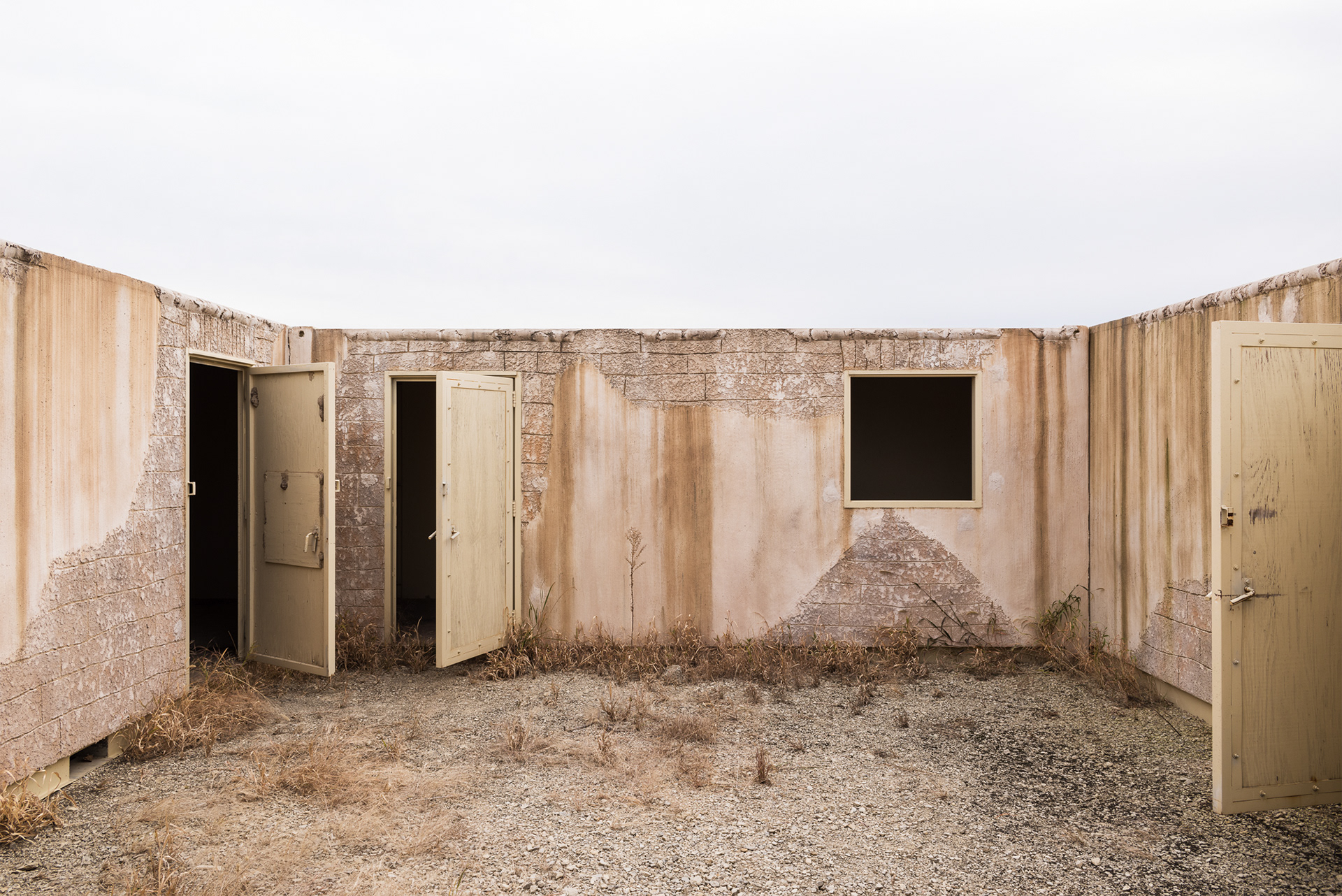 Courtyard, Live Fire Village #7, Fort Riley, Kansas