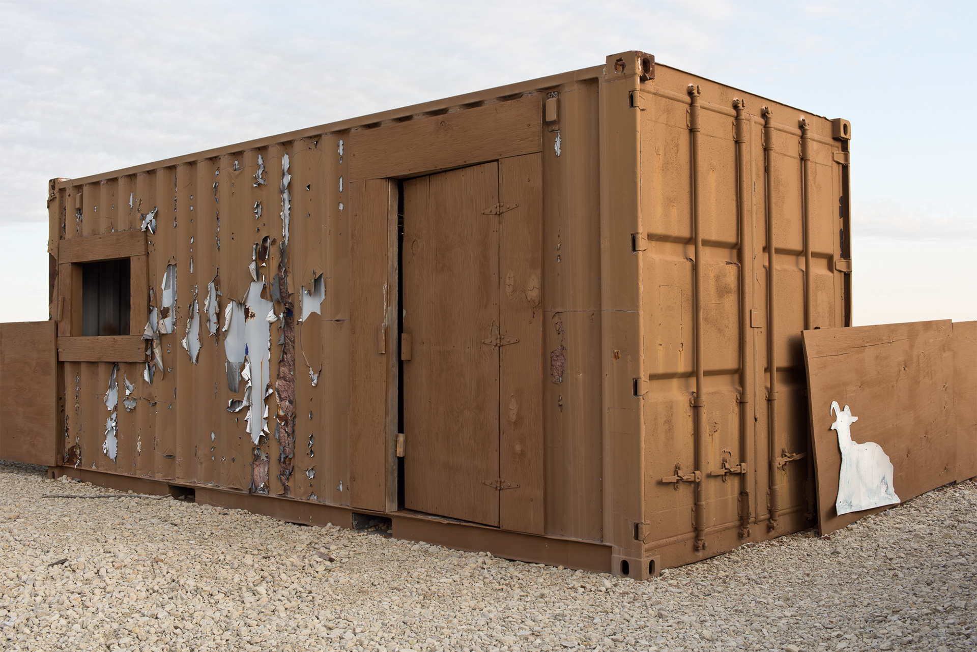 Imaginary Goatherd, Live Fire Village #1, Fort Riley, Kansas