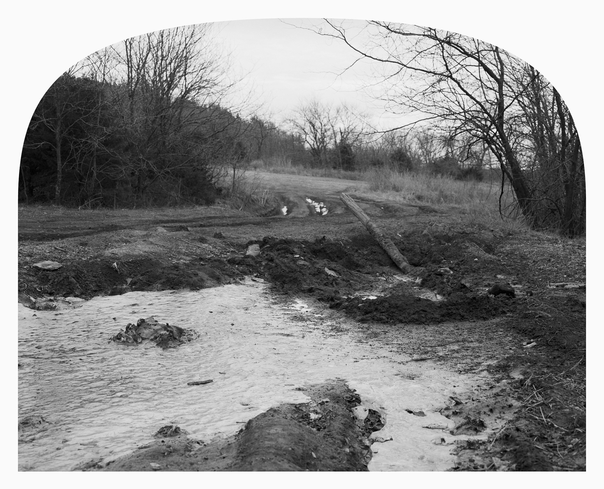 Frozen Puddle, Randolph ORV Area, Kansas
