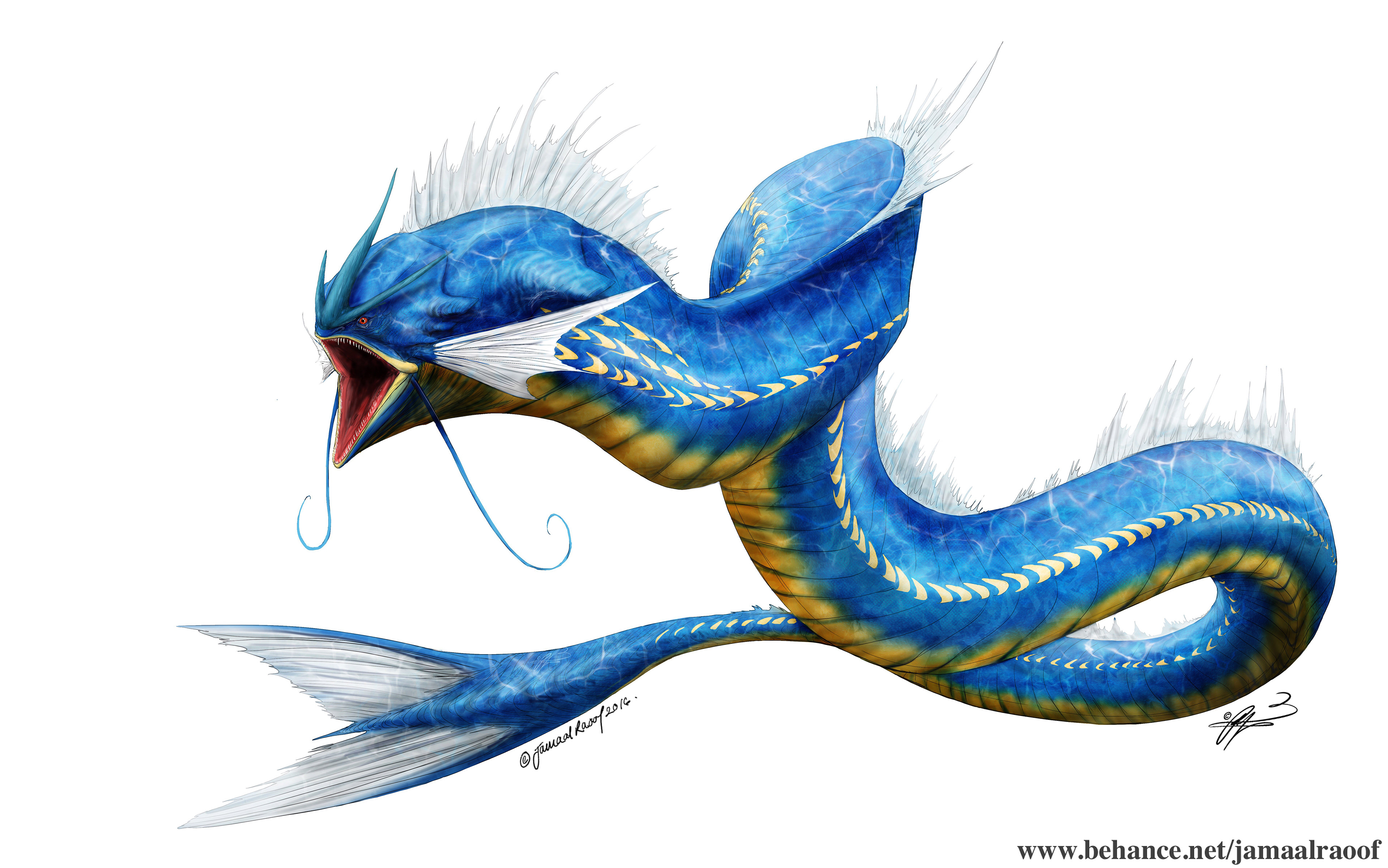 Jamaal Raoof - Realistic Gyarados