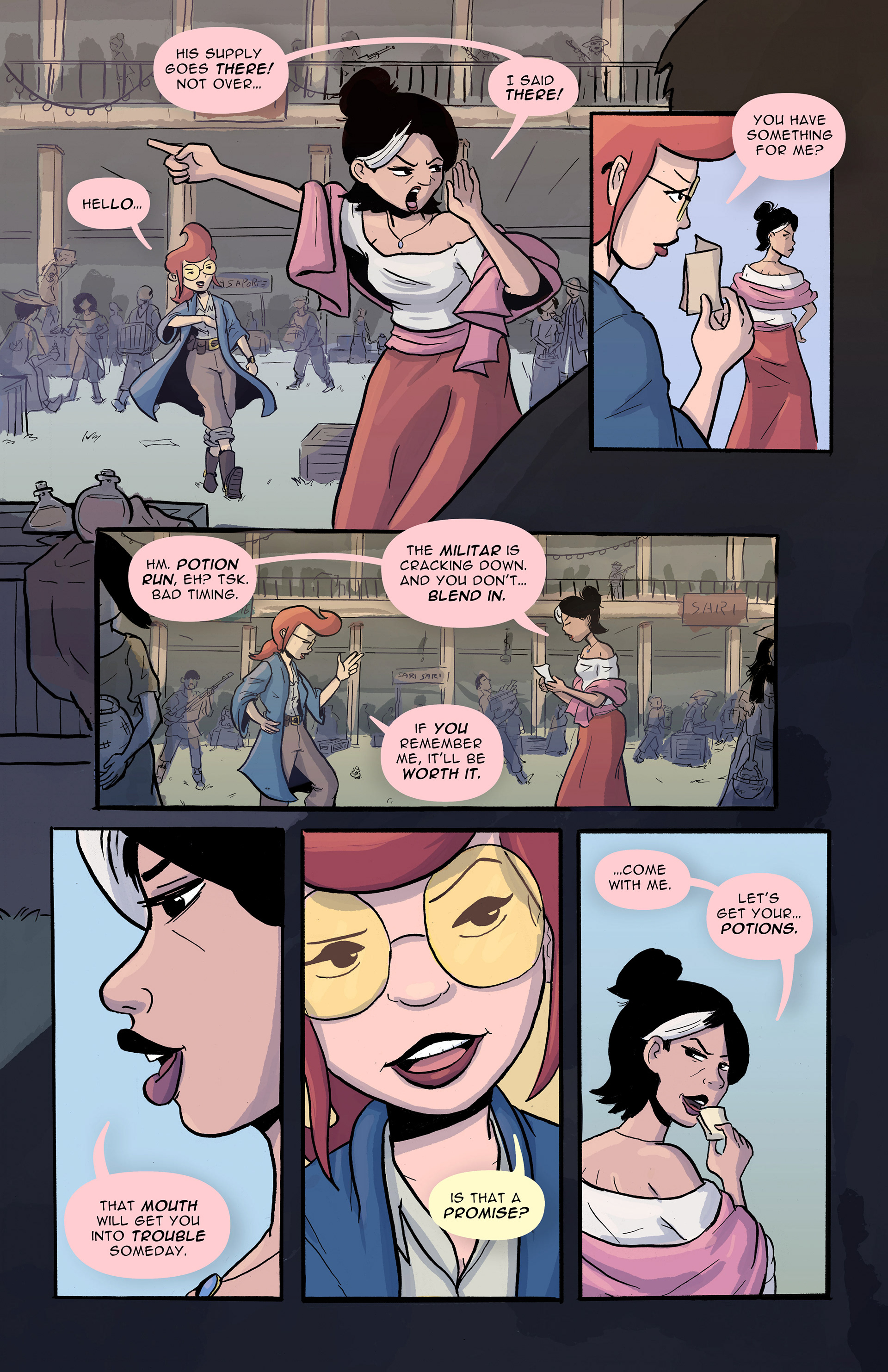 Potion Run short page 4
