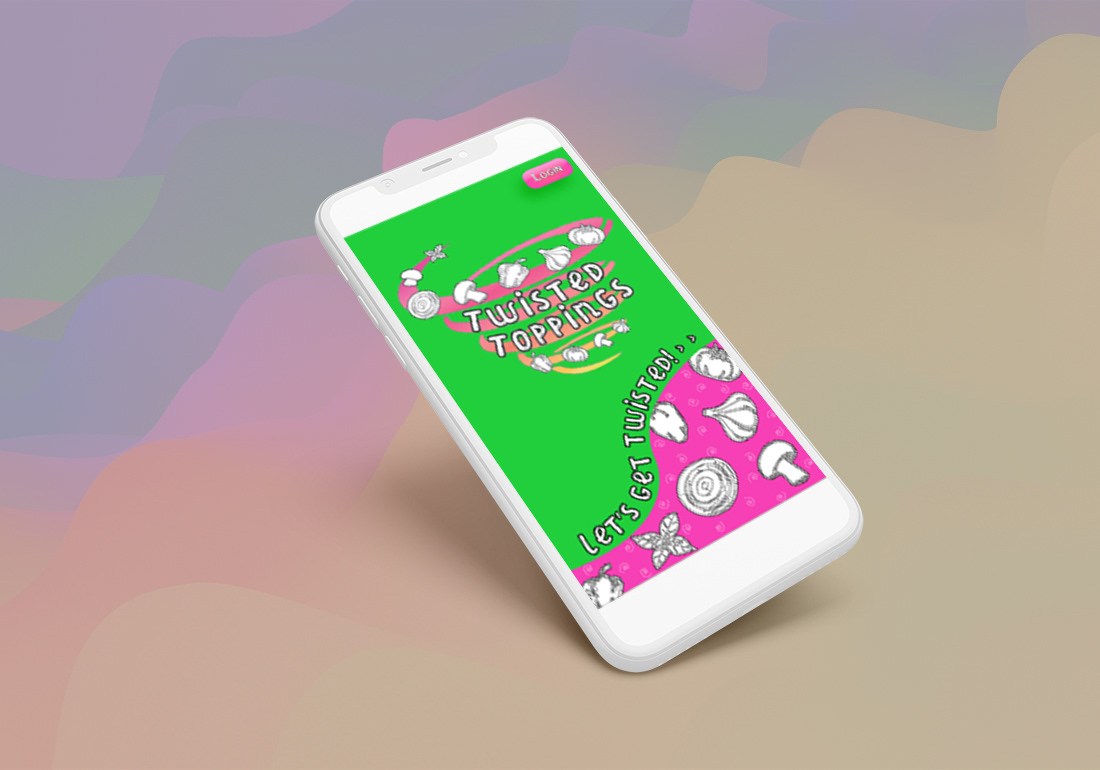 Pizza Parlor Branding App Design