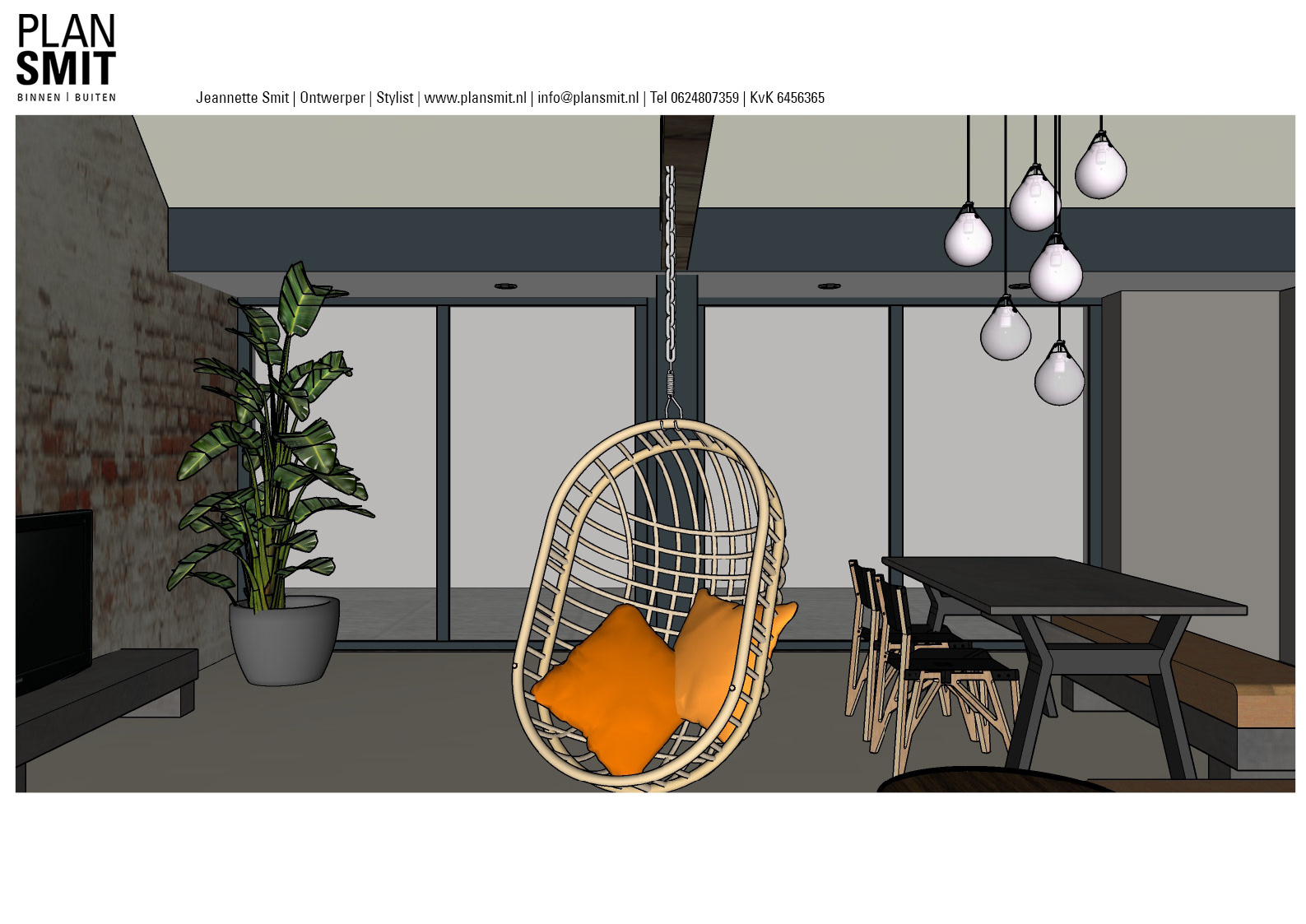 Hanging chair ..