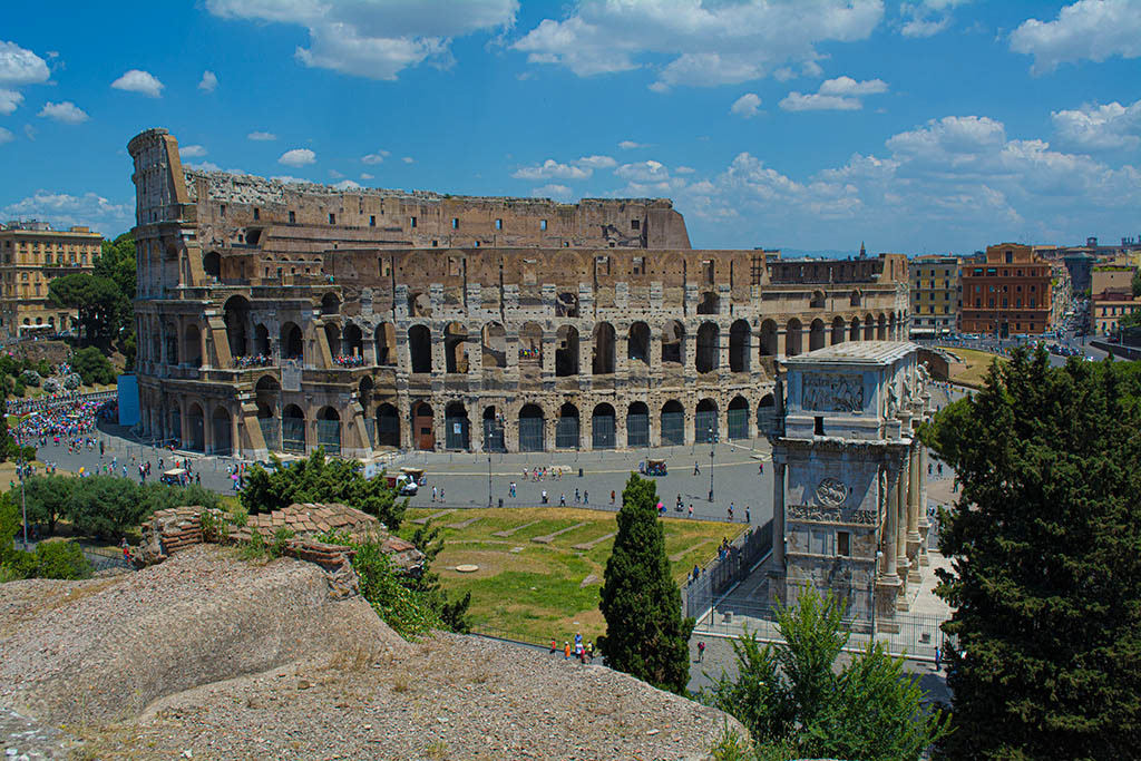 The Coloseum, Rome, Italy.