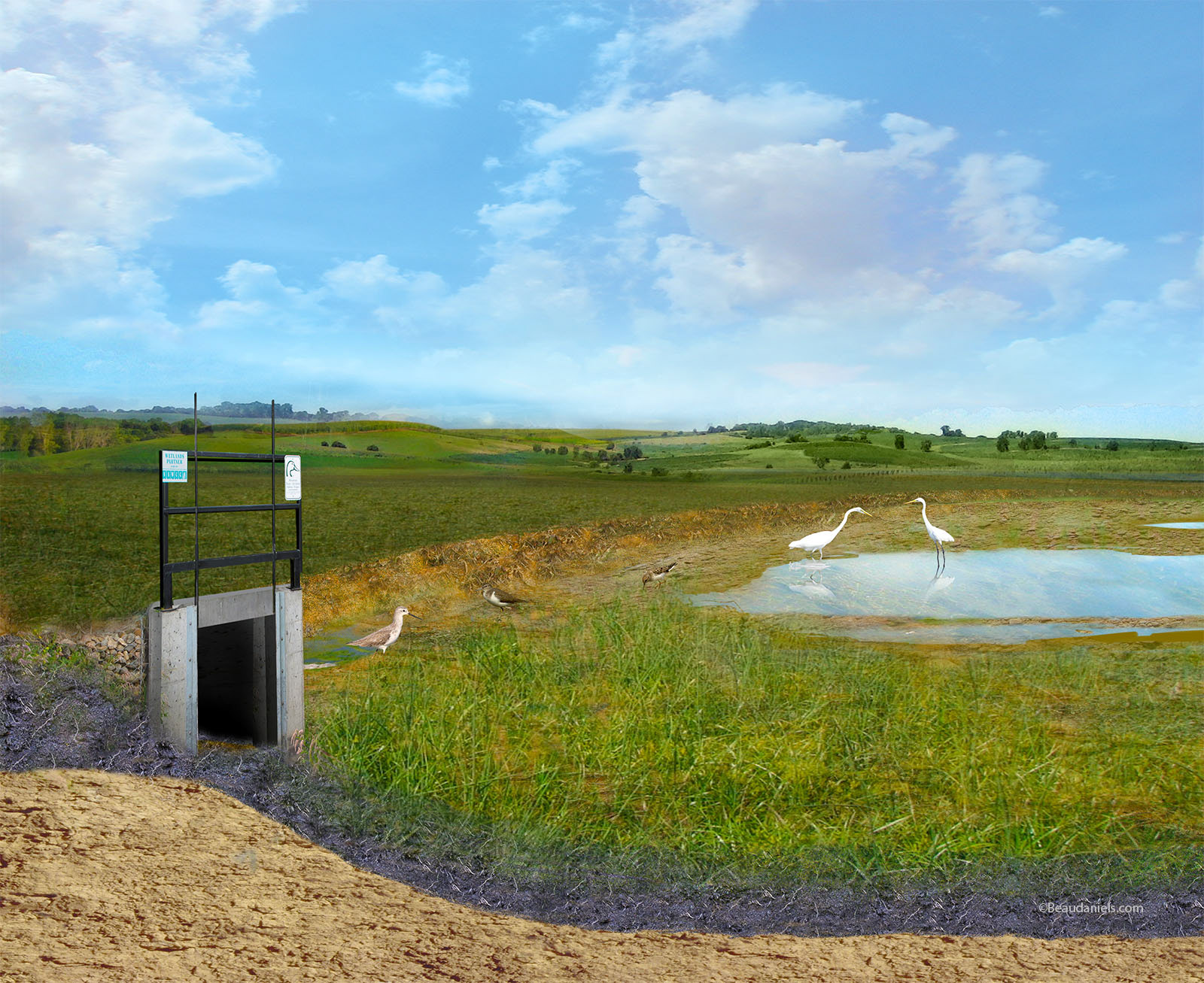 Allowing the land to revitalize.