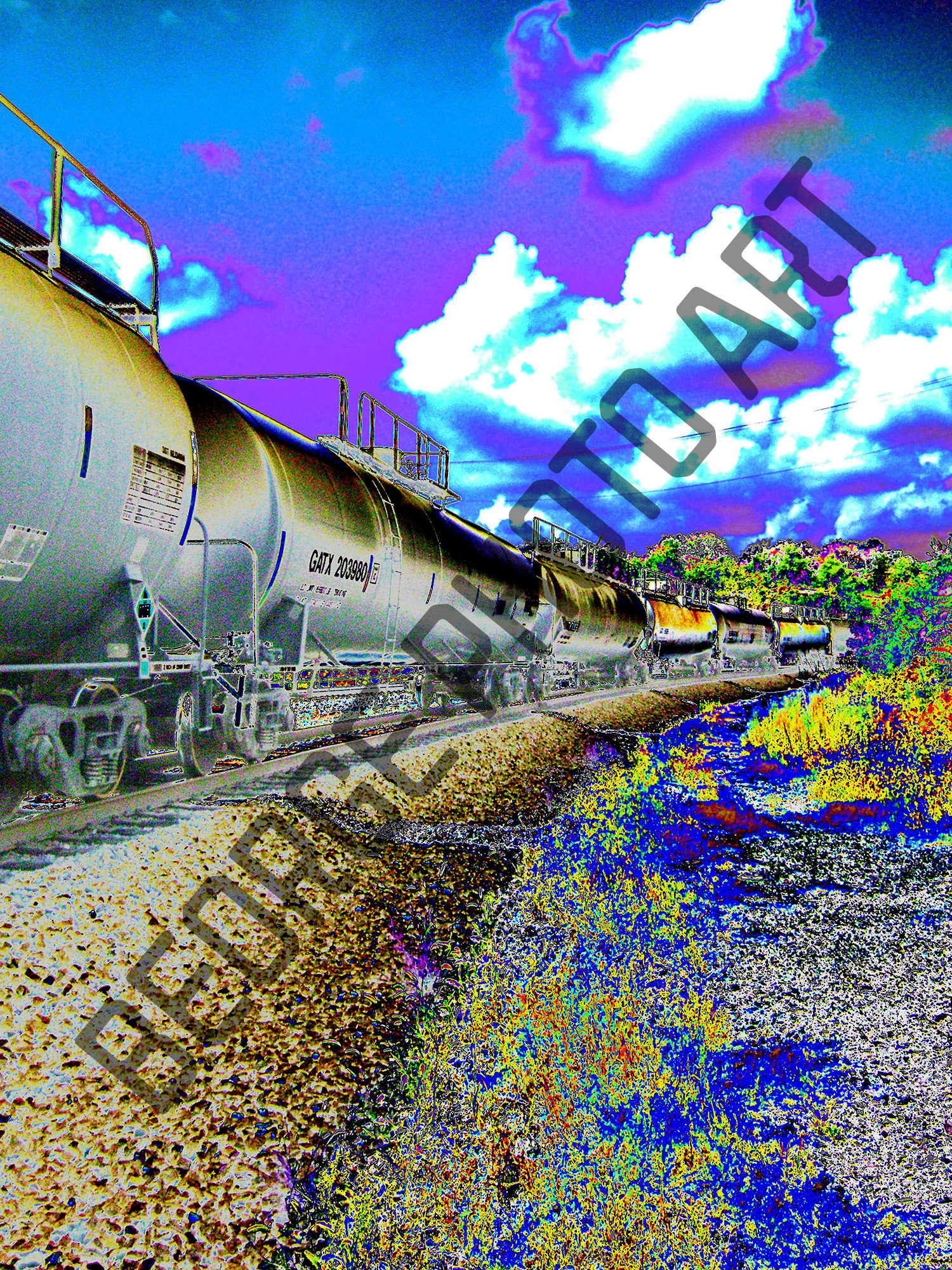 The Trippy Dull Train