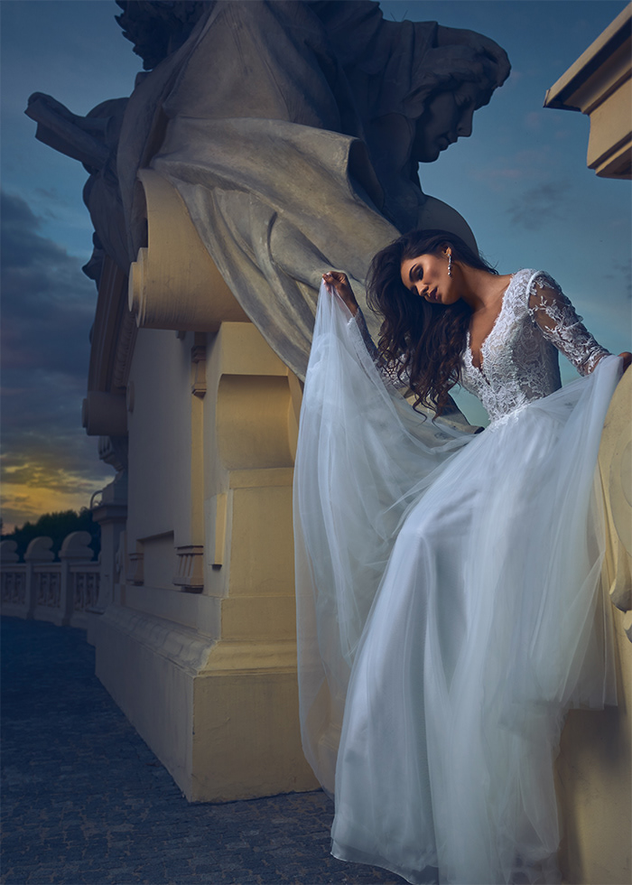 Fotografia ślubna. Modelka Weronika Jezierska, Fotograf Dariusz Swiatlowski