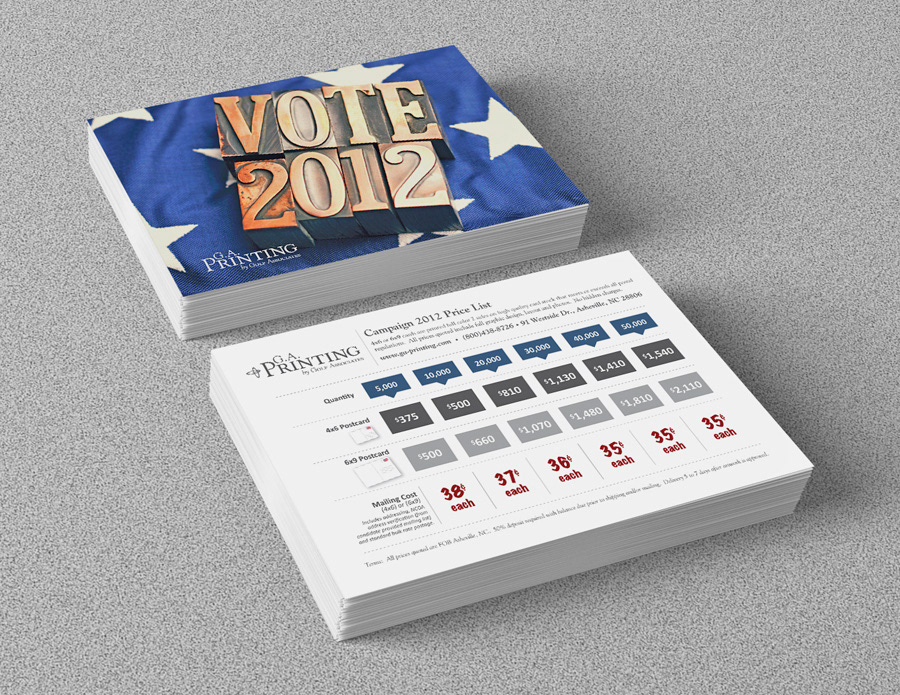 Campaign Print Pricing Guide