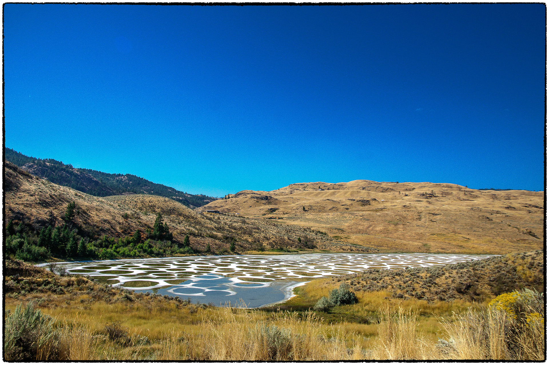 A very unique lake located off Highway 3 west of Osoyoos