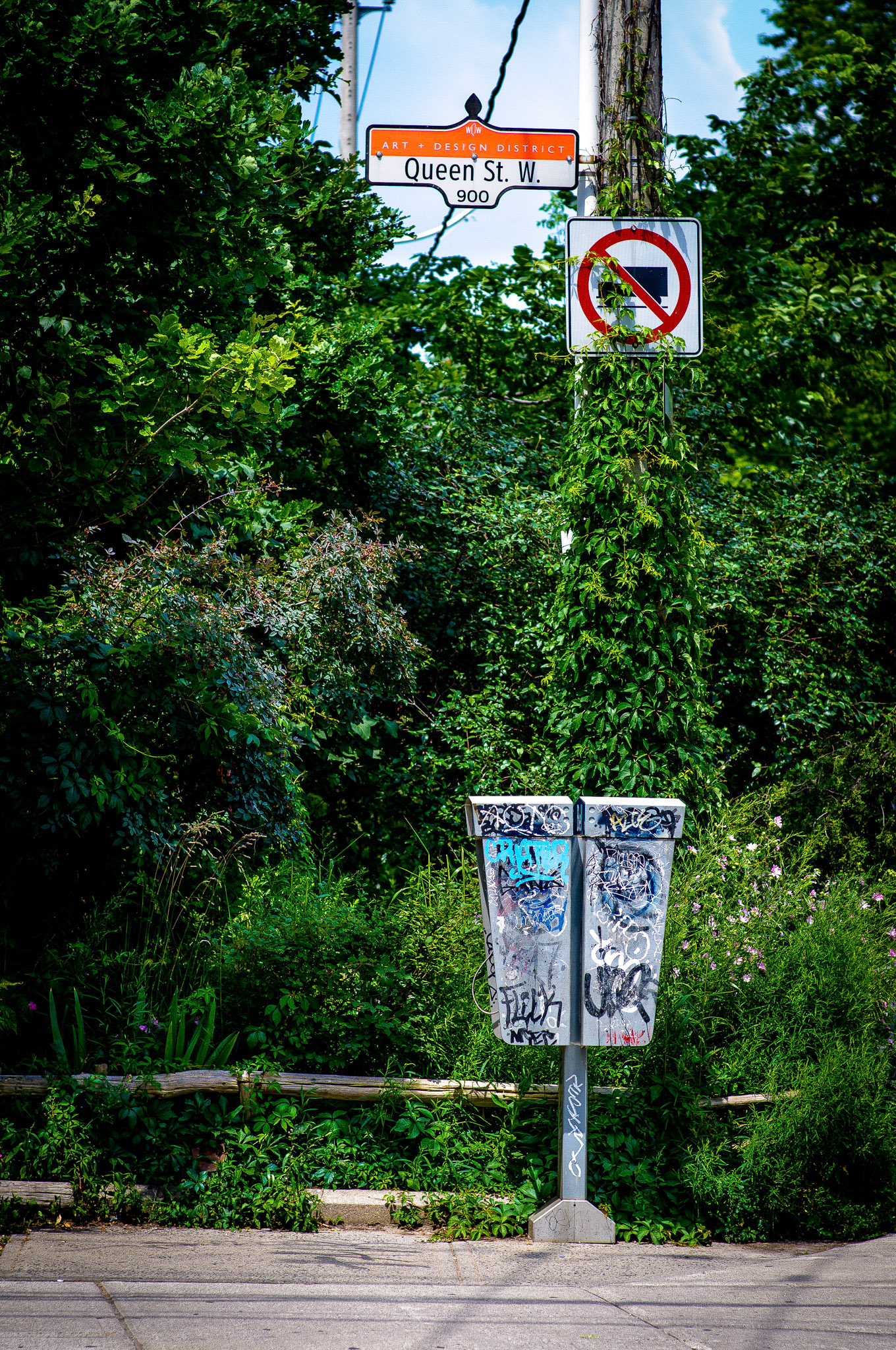 payphones on Queen West