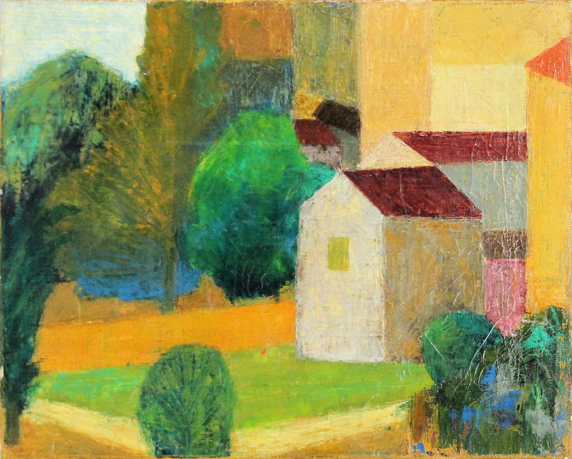 n.50 "Aclimação Landscape"  Year: 1961  Oil on canvas  50 x 40