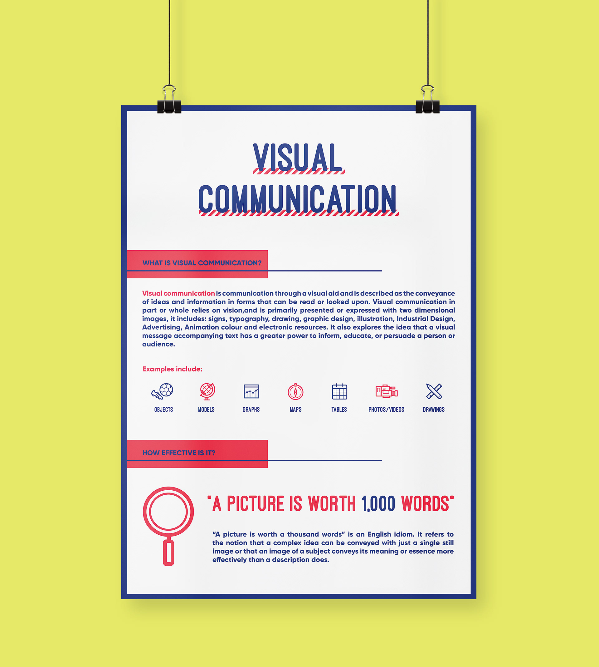 visual communication assignment