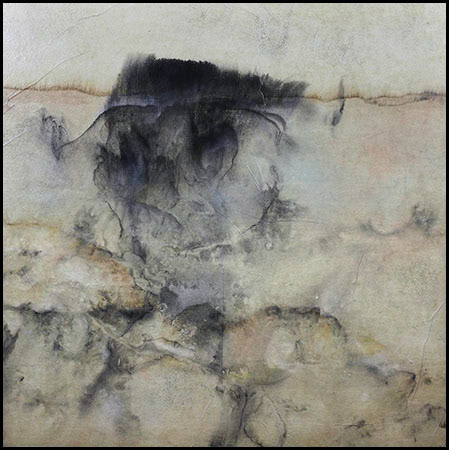 Selvedge I (2018): 18 x 18 x .75 inches