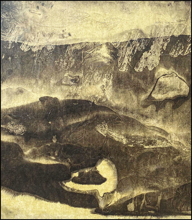 Steppe (2021): 27 x 23 x 1/2 inches