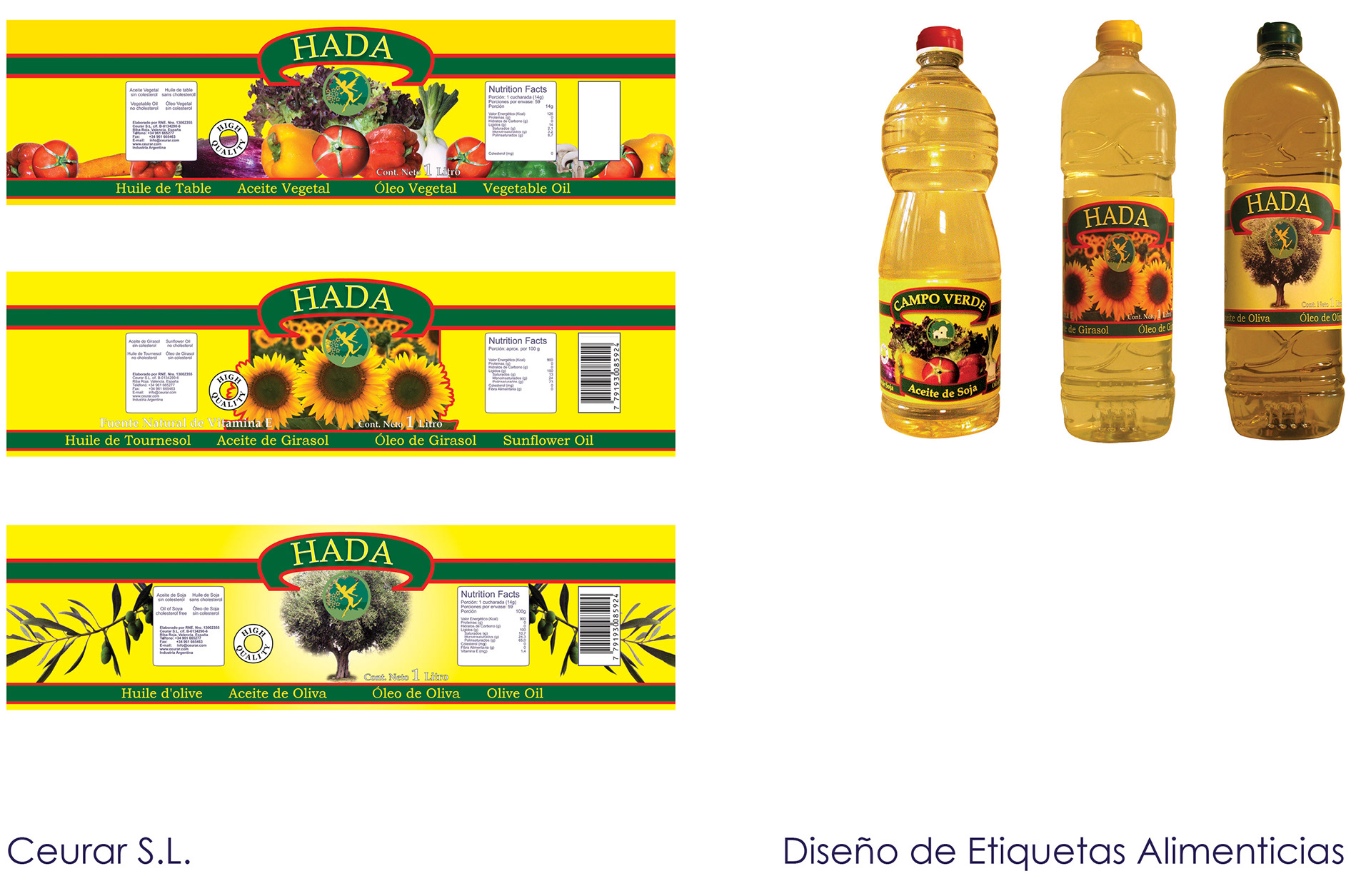 Ceurar S.L. - Diseño de Etiquetas Alimenticias