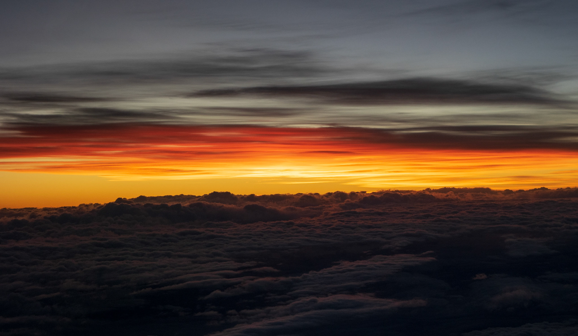 In the clouds, New Zealand