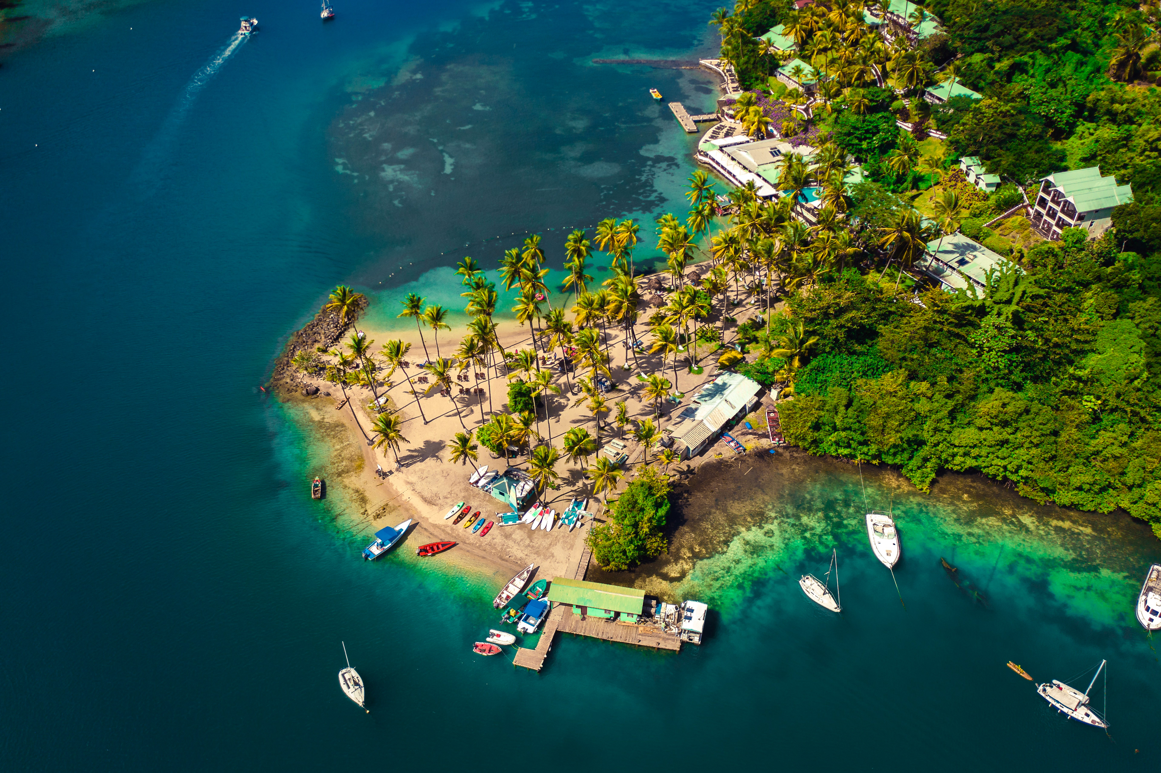 Marigot Bay, St Lucia - 2018
