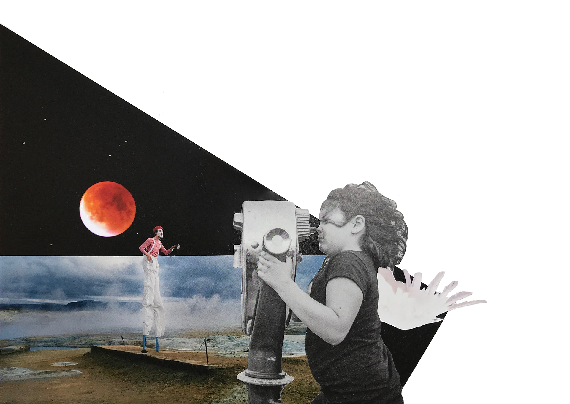 Collage - Pierrot
