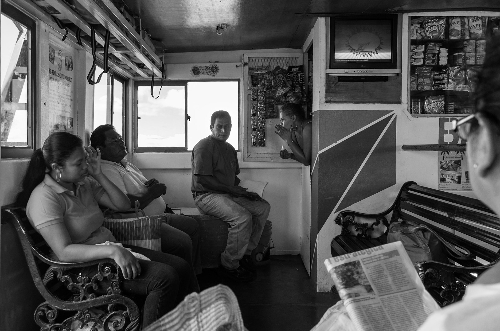 On the Ferry in Nicaragua, 2013